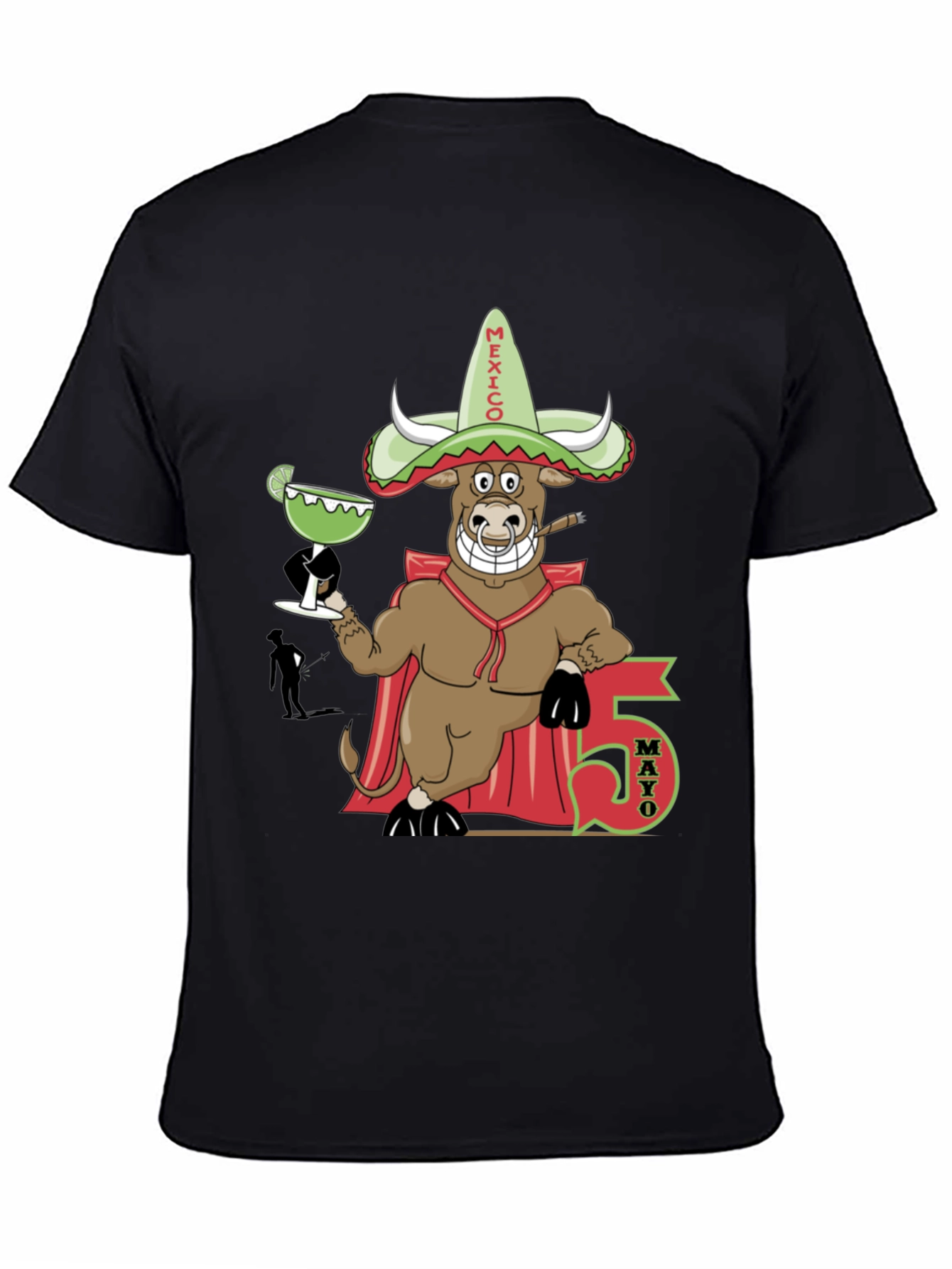 Cinco de Mayo Bull T-Shirt