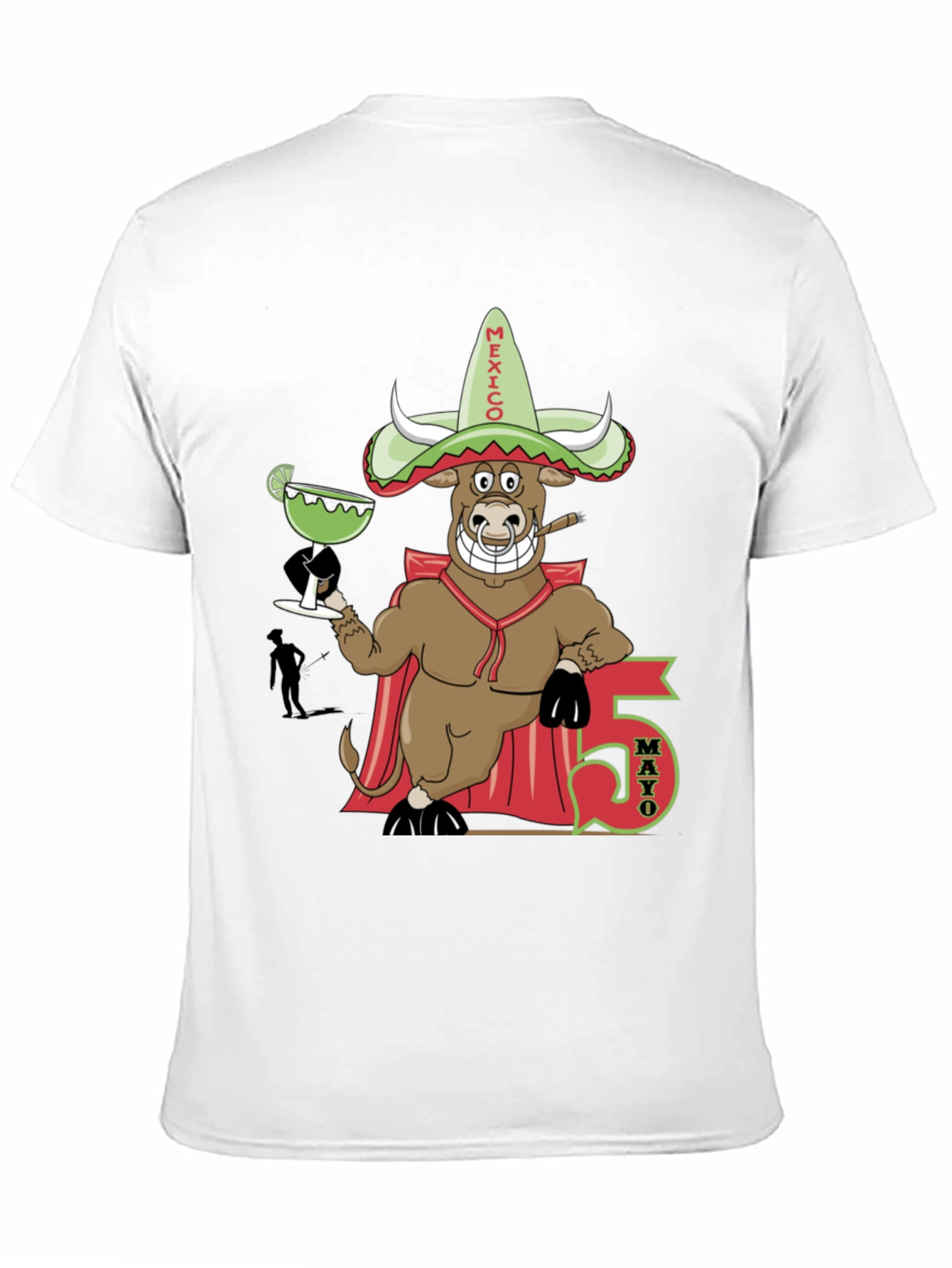 Cinco de Mayo Bull T-Shirt