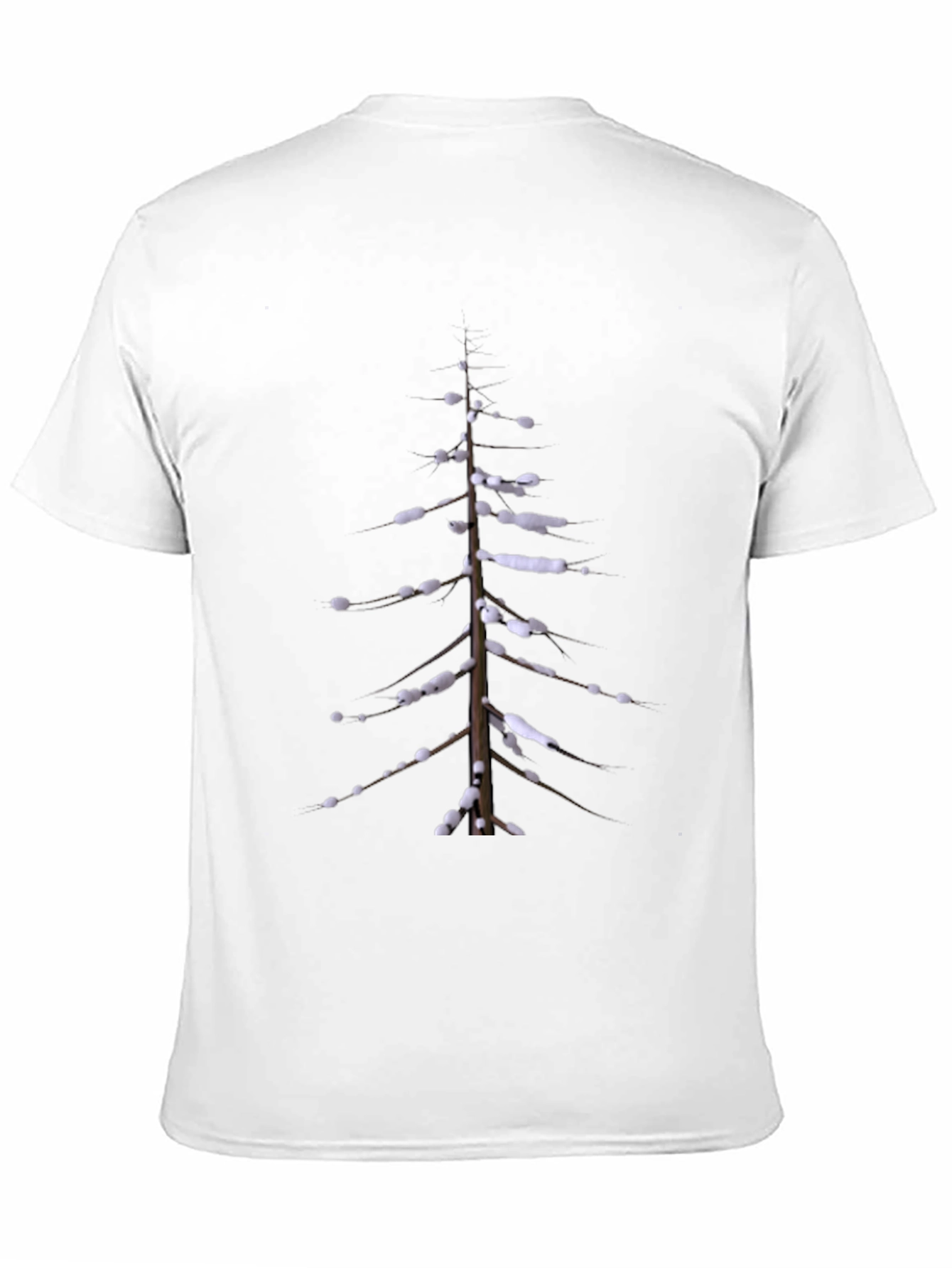 Winter Tree Graphic Tee - Nature Inspired Shirt
