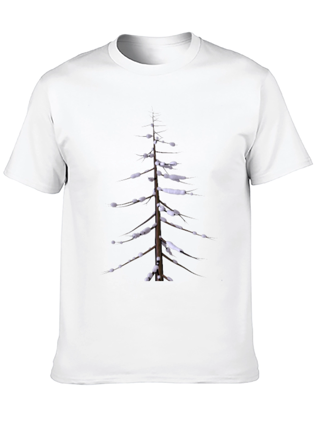Winter Tree Graphic Tee - Nature Inspired Shirt