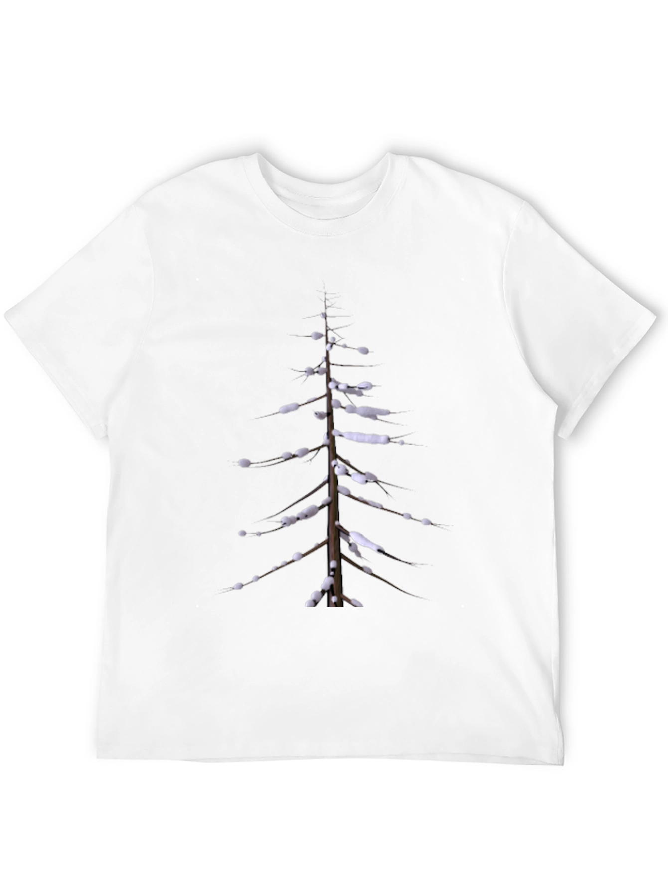 Winter Tree Graphic Tee - Nature Inspired Shirt