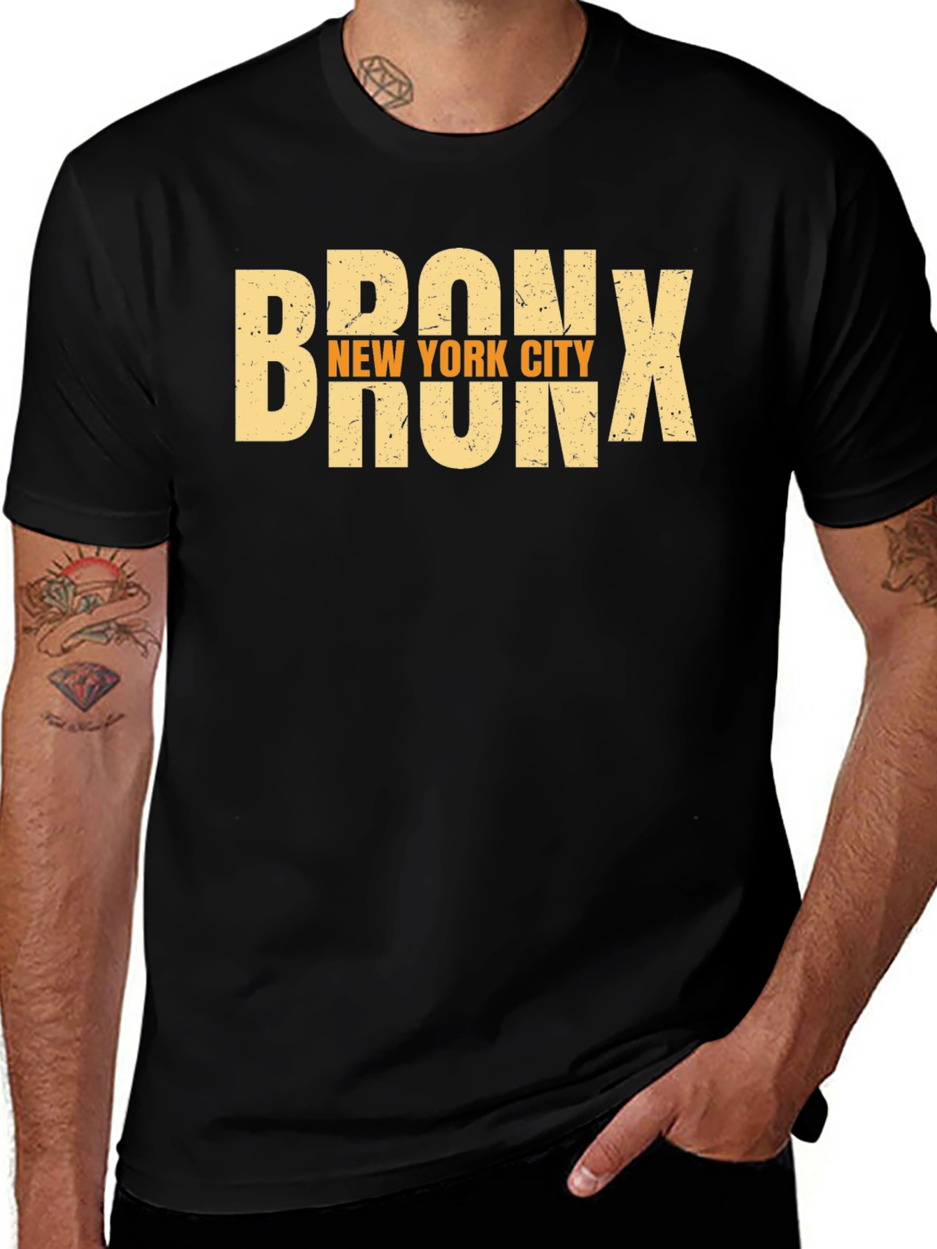 Bronx New York City Graphic T-Shirt