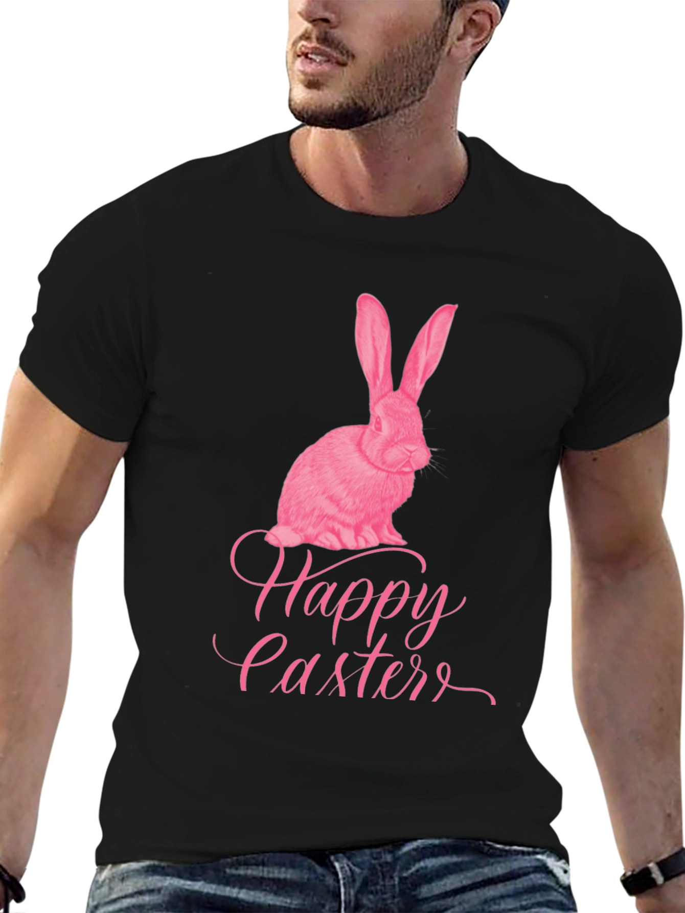 Happy Easter Bunny Graphic T-Shirt