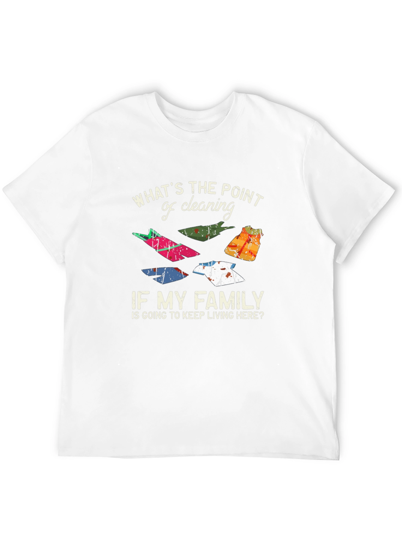 Funny Cleaning T-Shirt - Whats the Point?