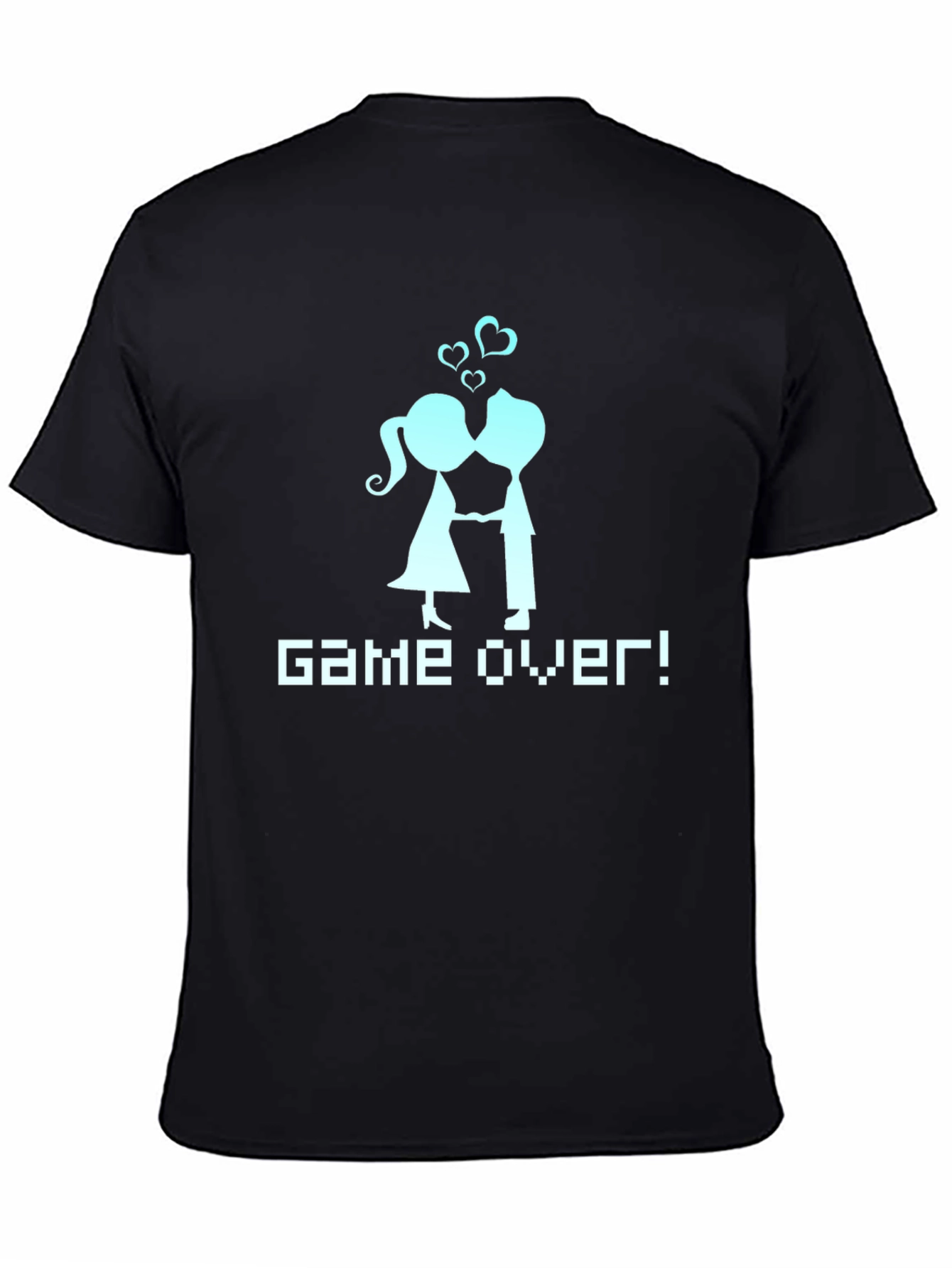 Game Over Couple T-Shirt - Gamer Wedding Tee