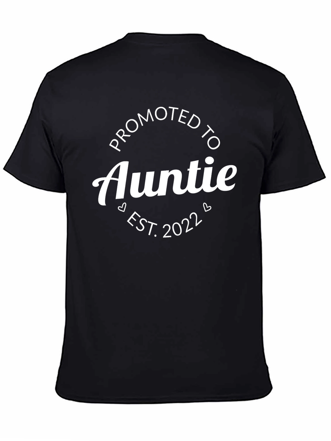 Promoted to Auntie Est. 2022 Graphic Tee