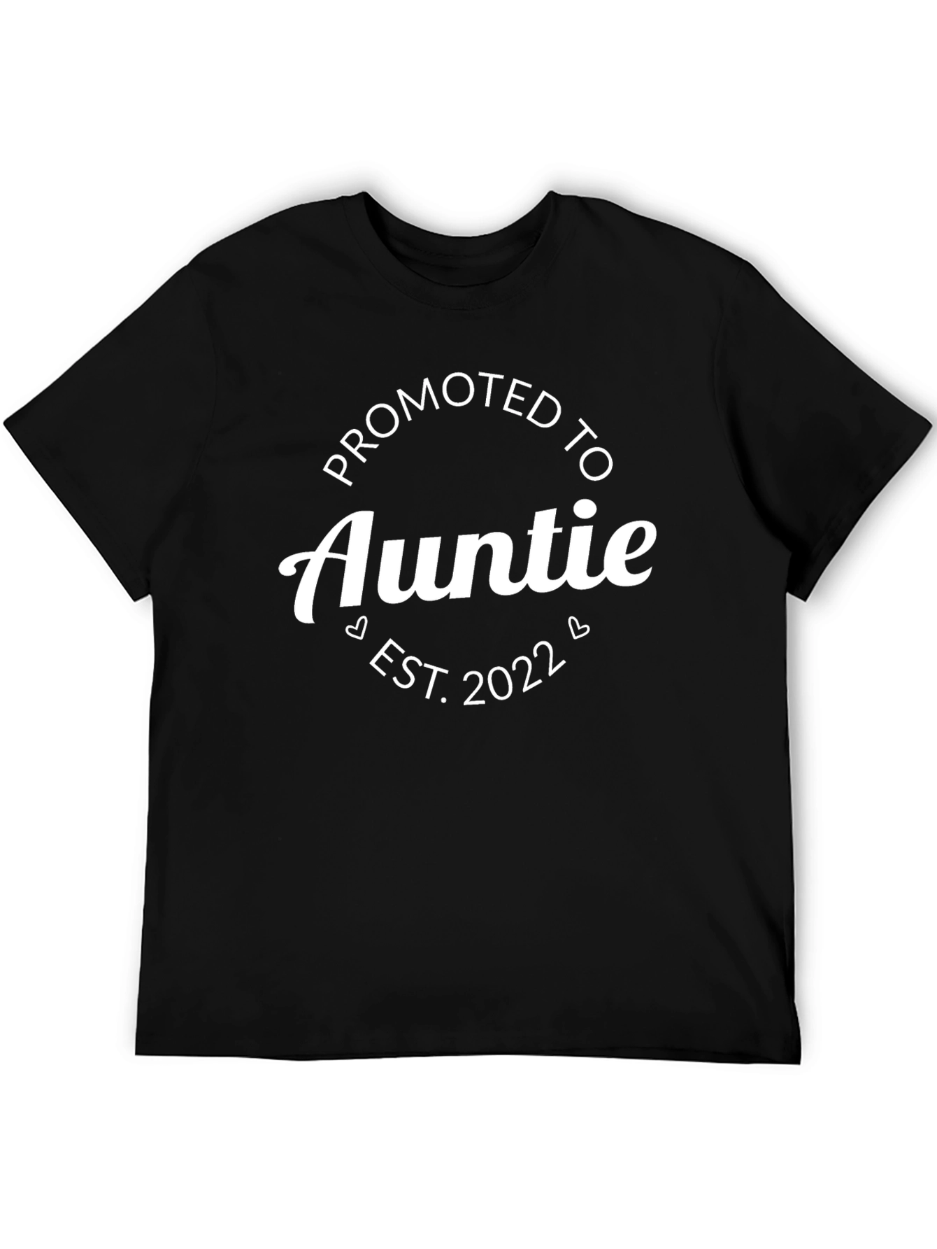 Promoted to Auntie Est. 2022 Graphic Tee