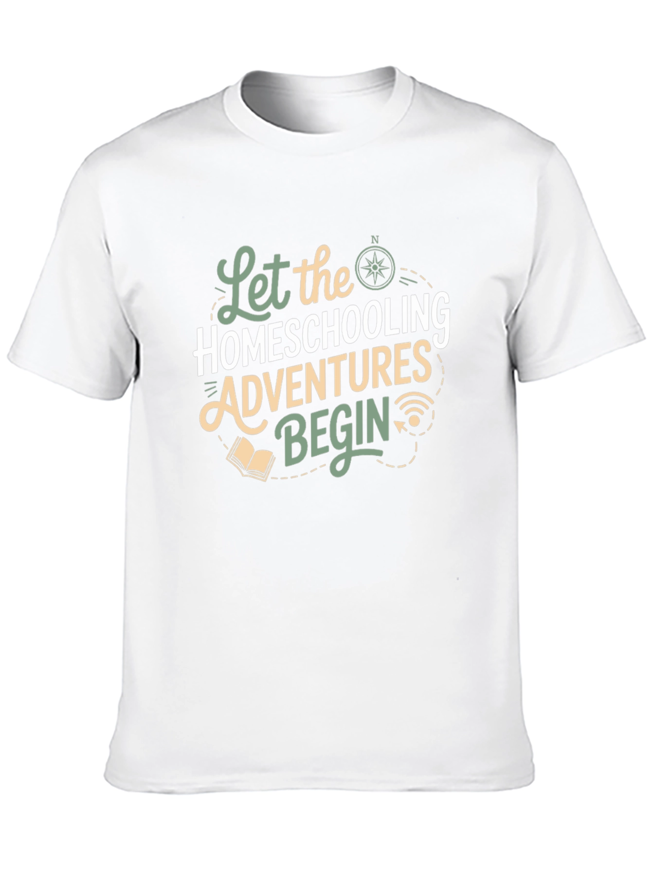 Homeschool Adventures T-Shirt - Let the Fun Begin!