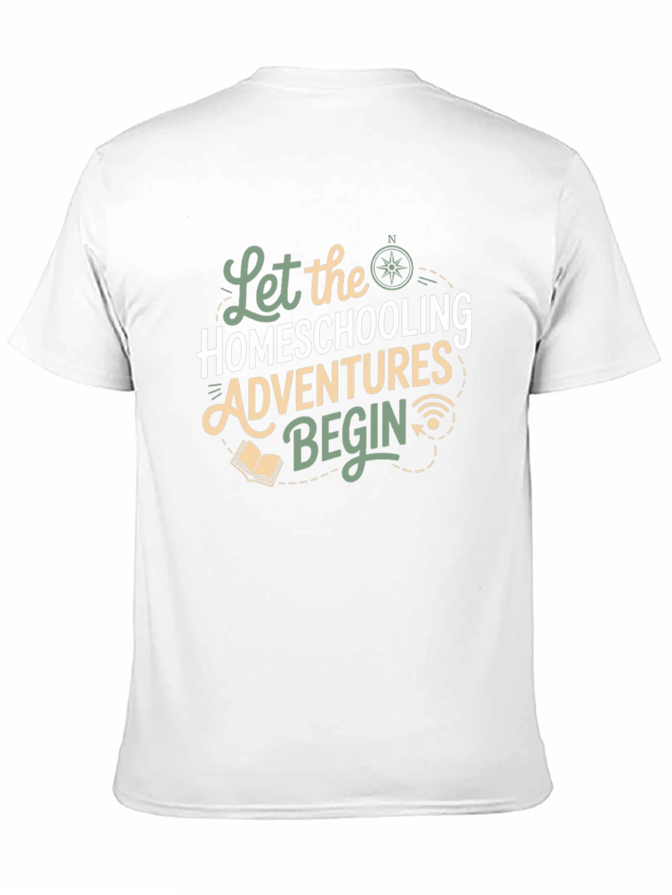 Homeschool Adventures T-Shirt - Let the Fun Begin!