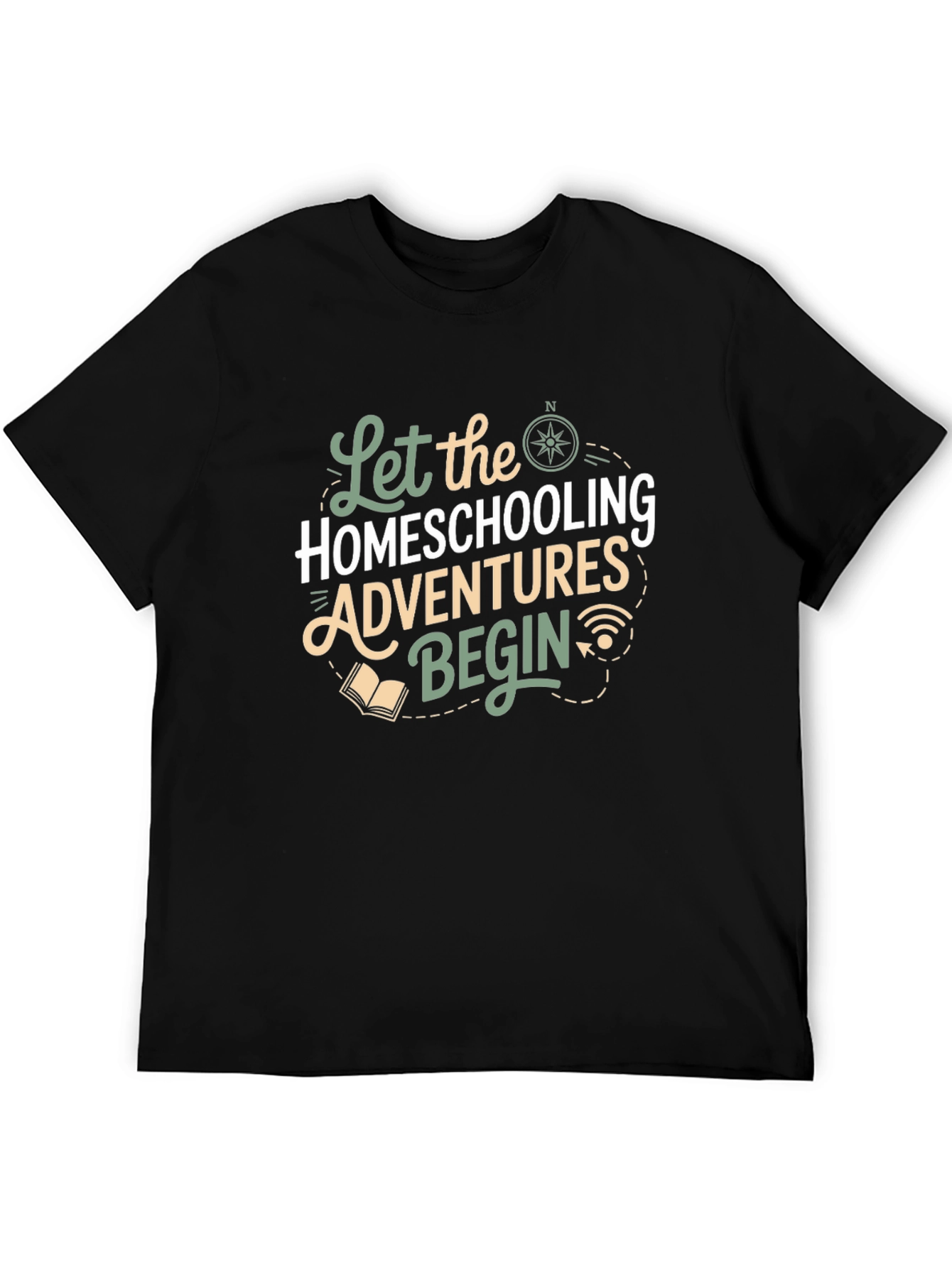 Homeschool Adventures T-Shirt - Let the Fun Begin!