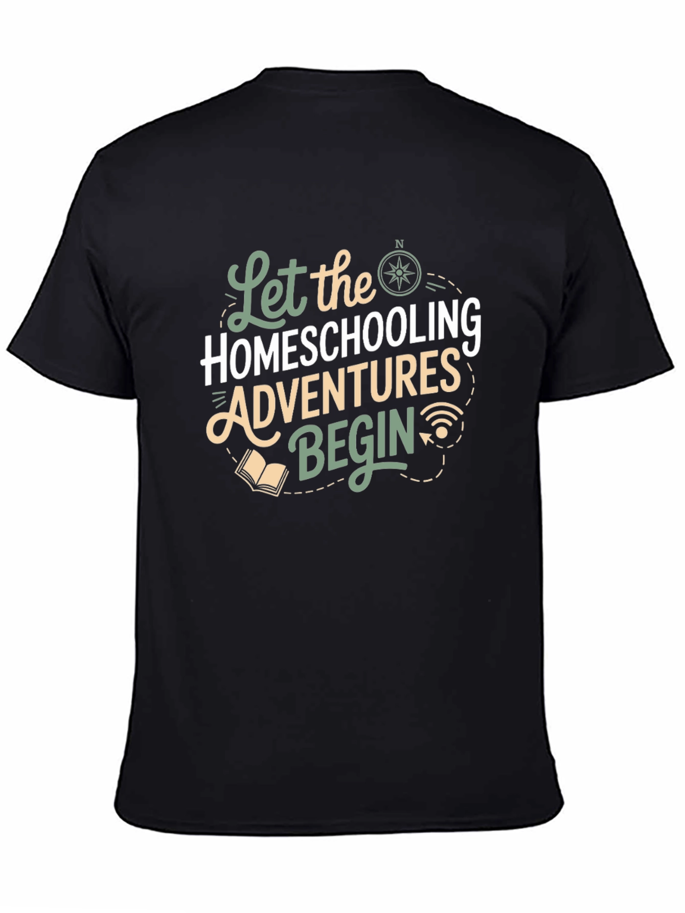 Homeschool Adventures T-Shirt - Let the Fun Begin!