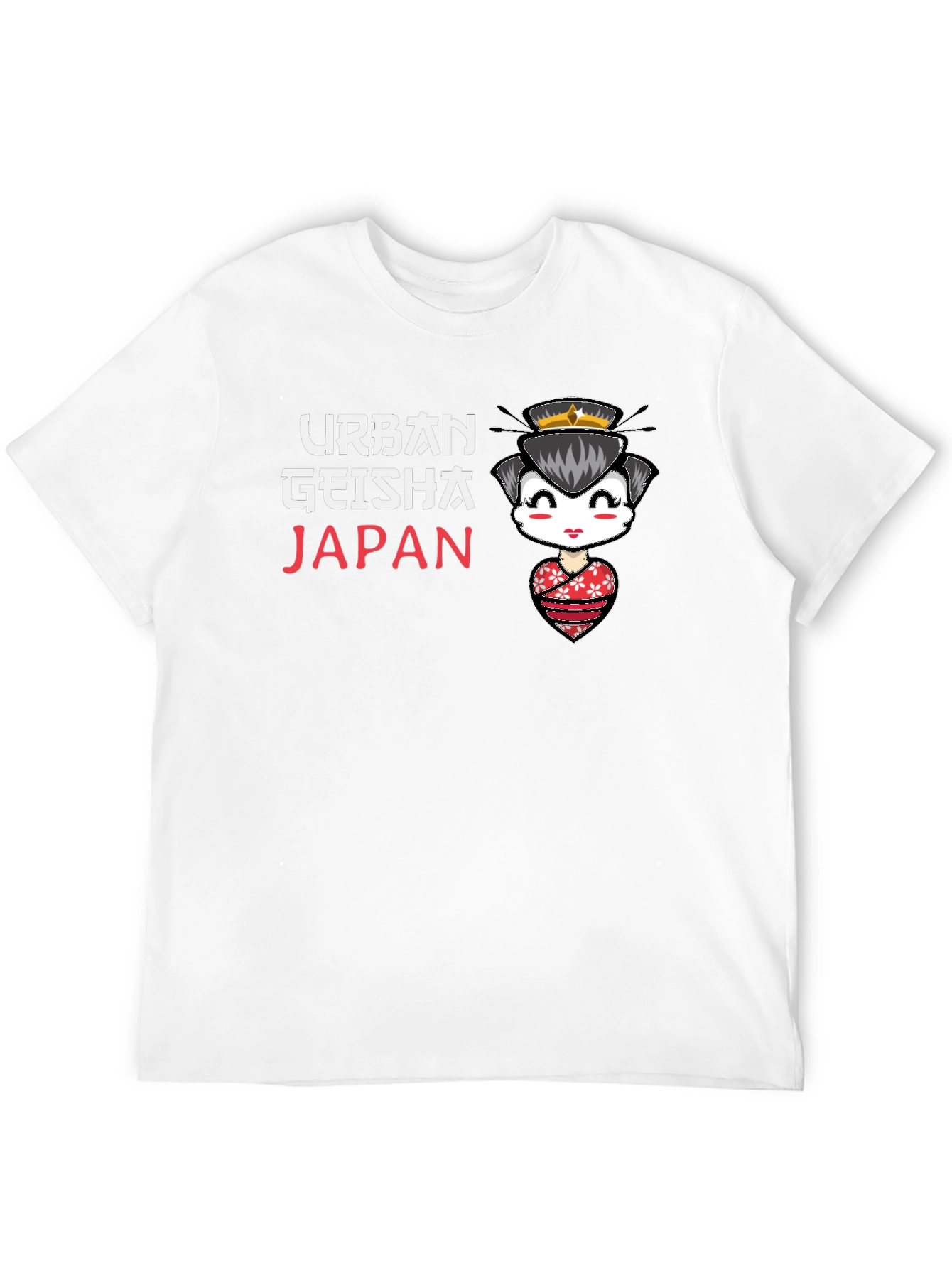 Urban Geisha Japan Black T-Shirt