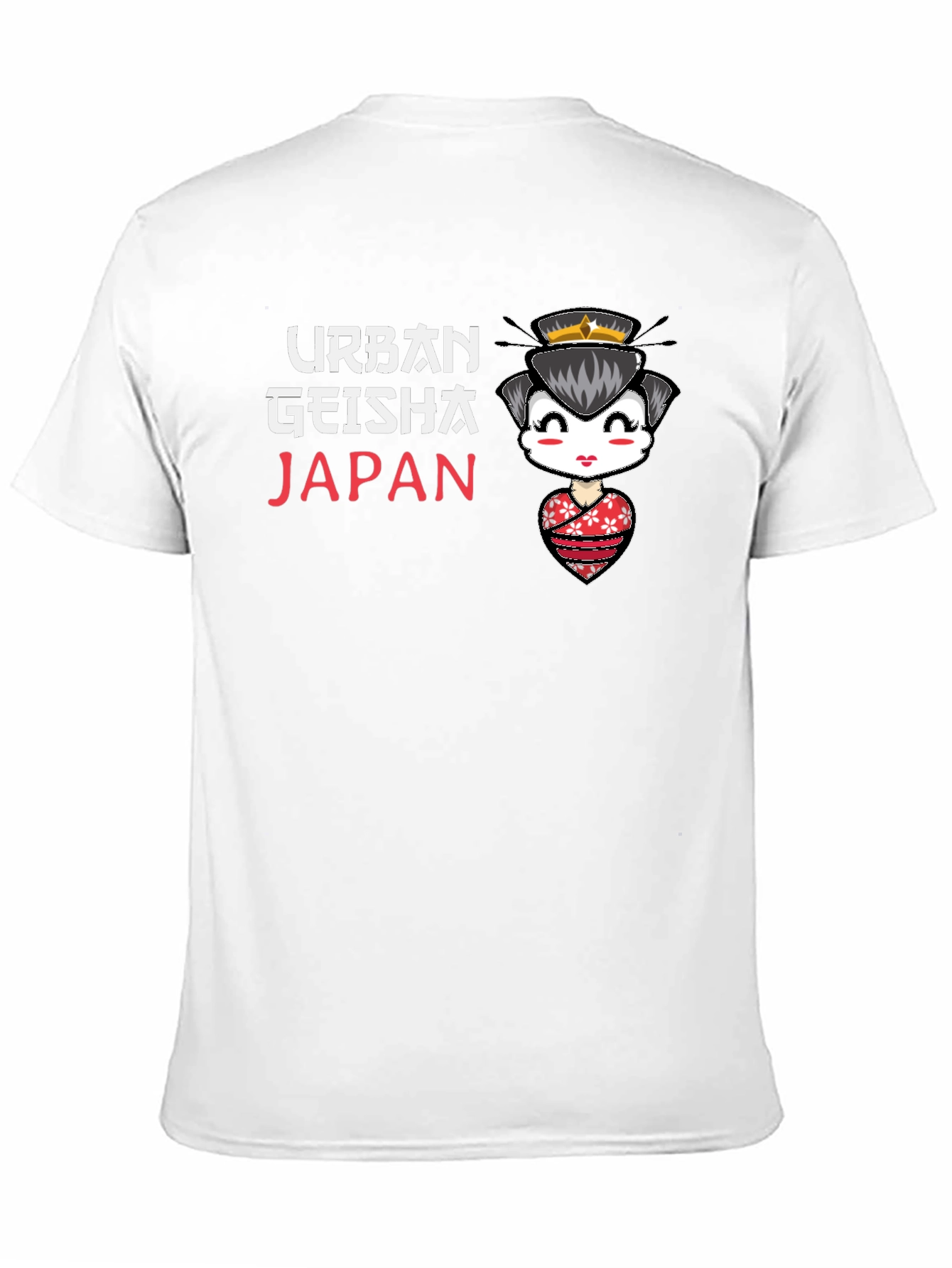 Urban Geisha Japan Black T-Shirt
