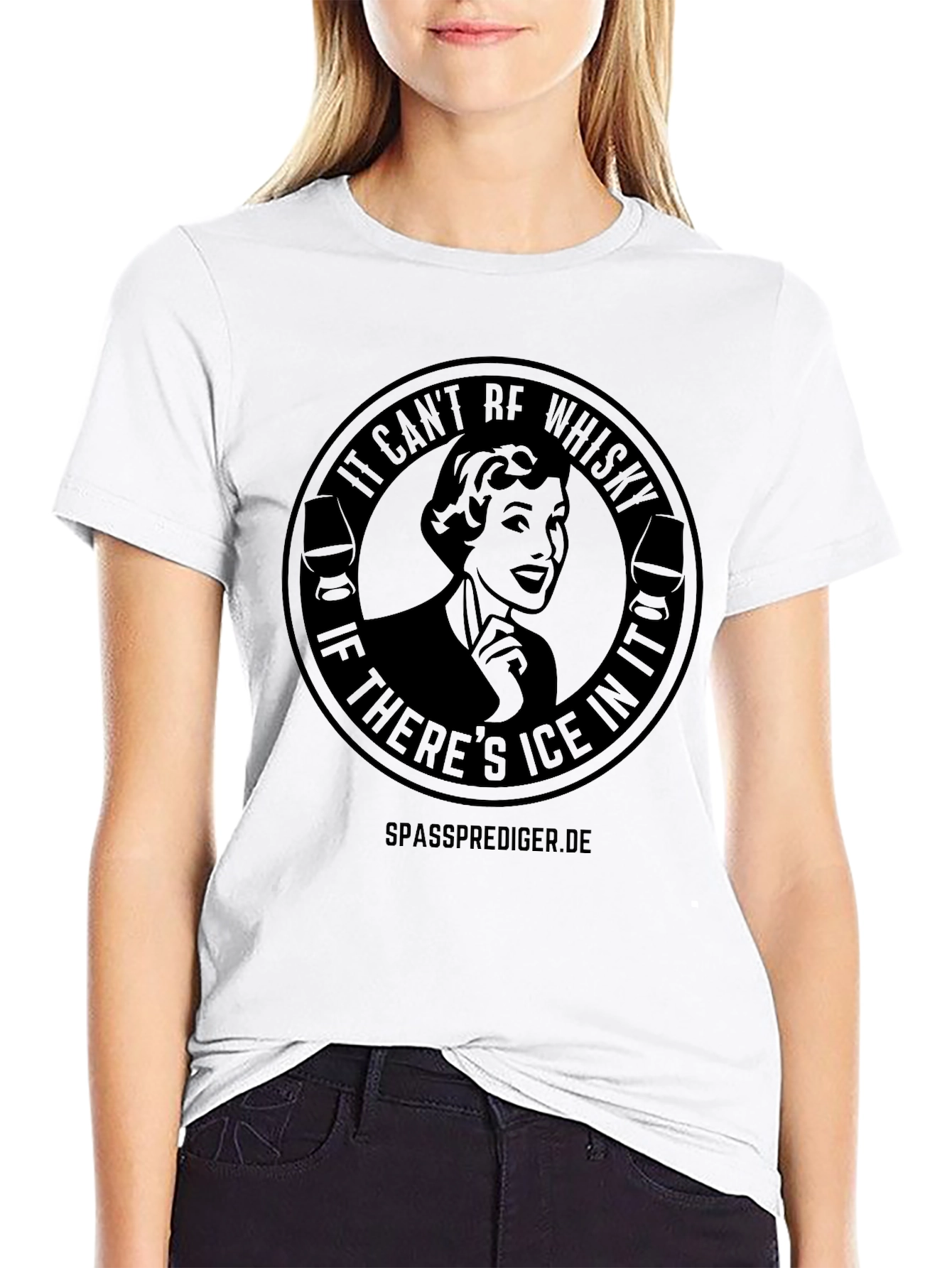 Whisky Lover Graphic Tee - Ice Humor T-Shirt
