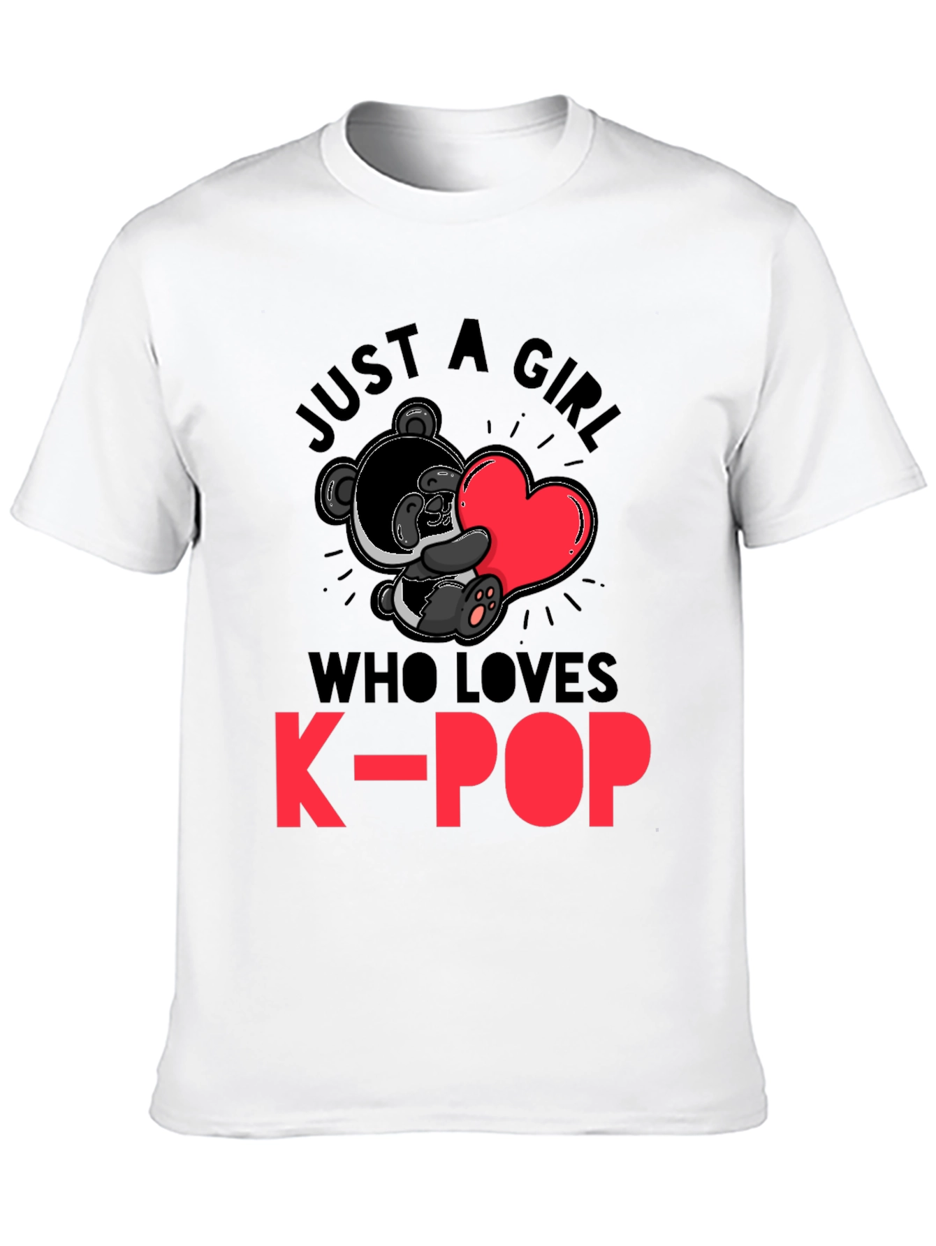 Just a Girl Who Loves K-Pop T-Shirt