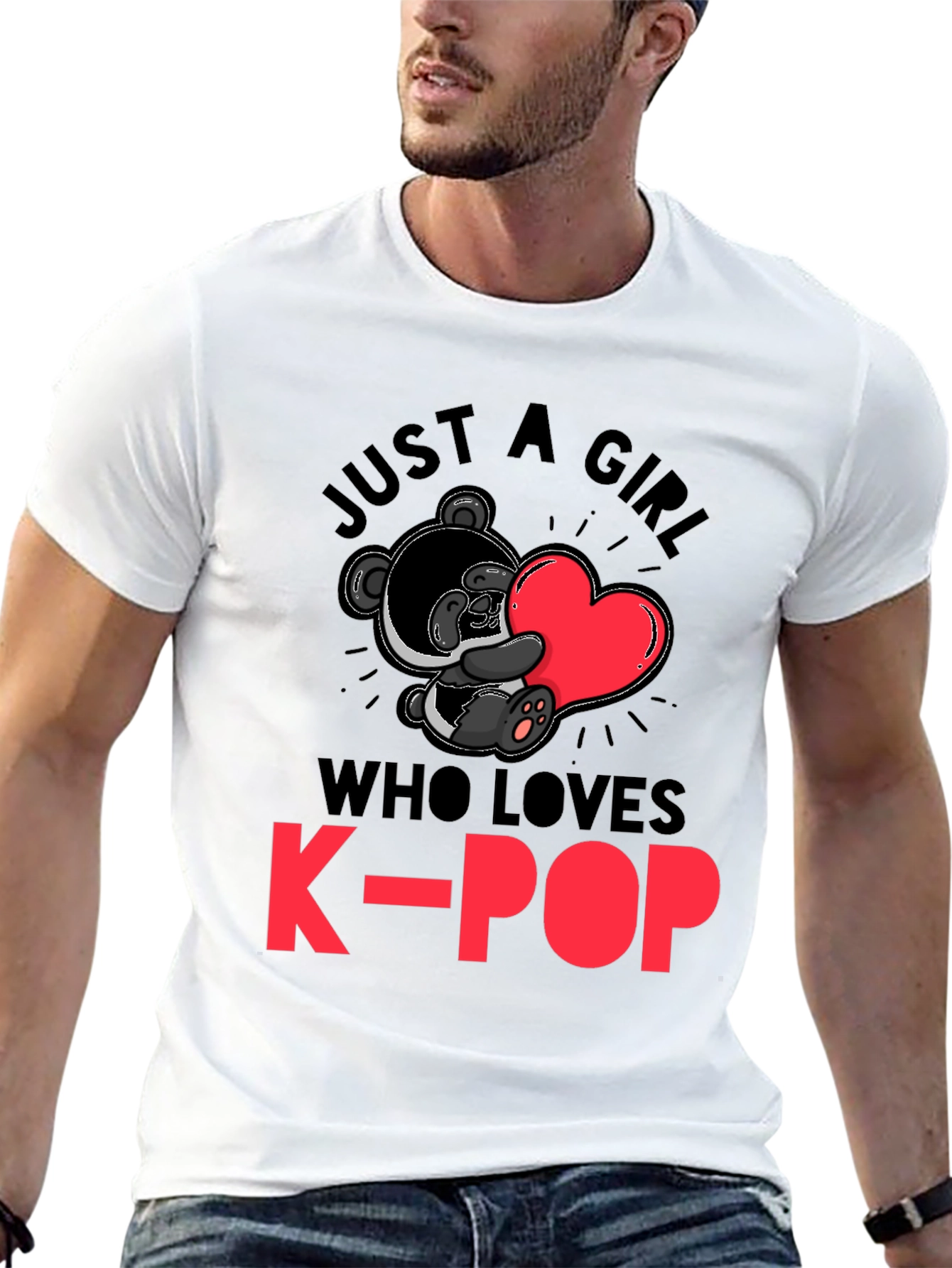 Just a Girl Who Loves K-Pop T-Shirt