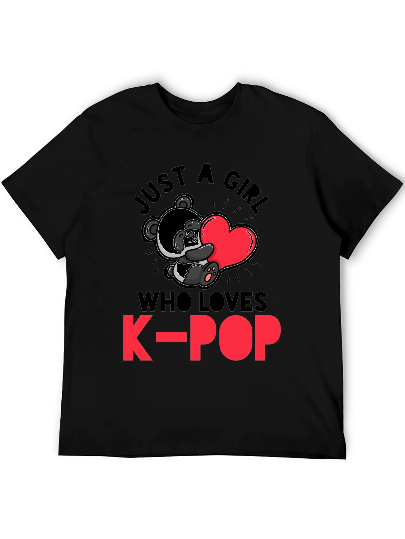 Just a Girl Who Loves K-Pop T-Shirt
