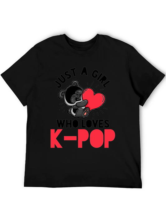 Just a Girl Who Loves K-Pop T-Shirt
