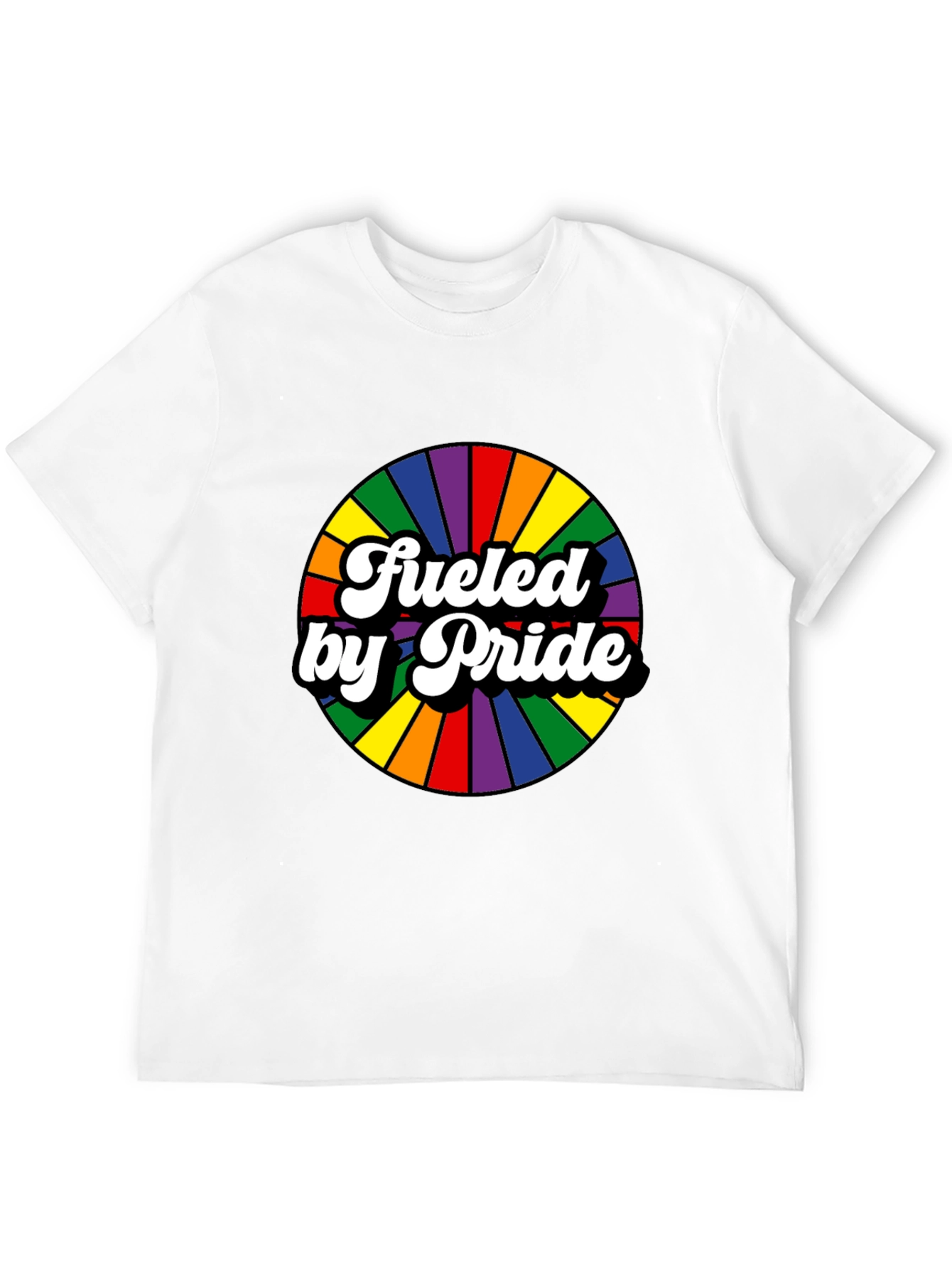Fueled by Pride LGBTQ Rainbow T-Shirt