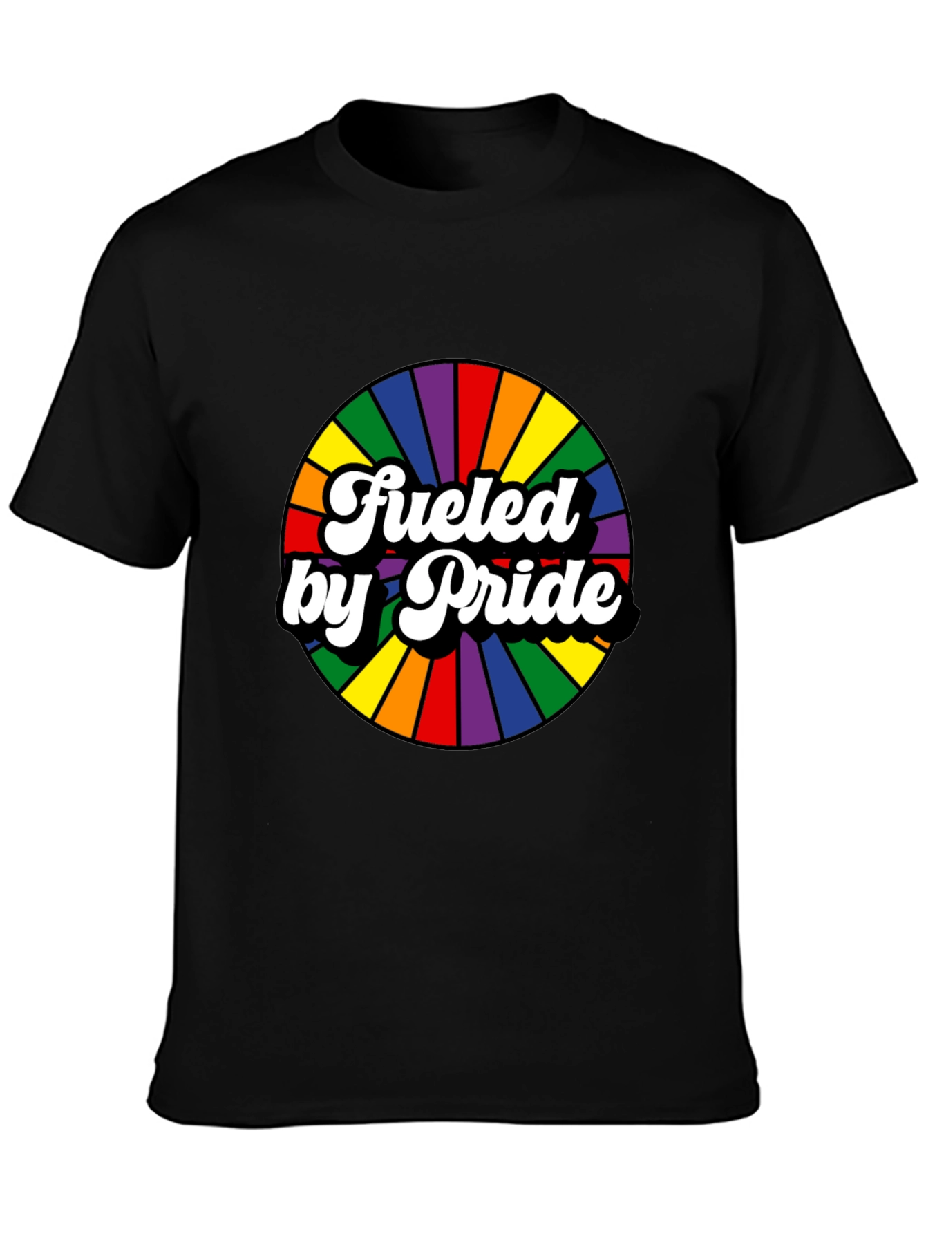 Fueled by Pride LGBTQ Rainbow T-Shirt