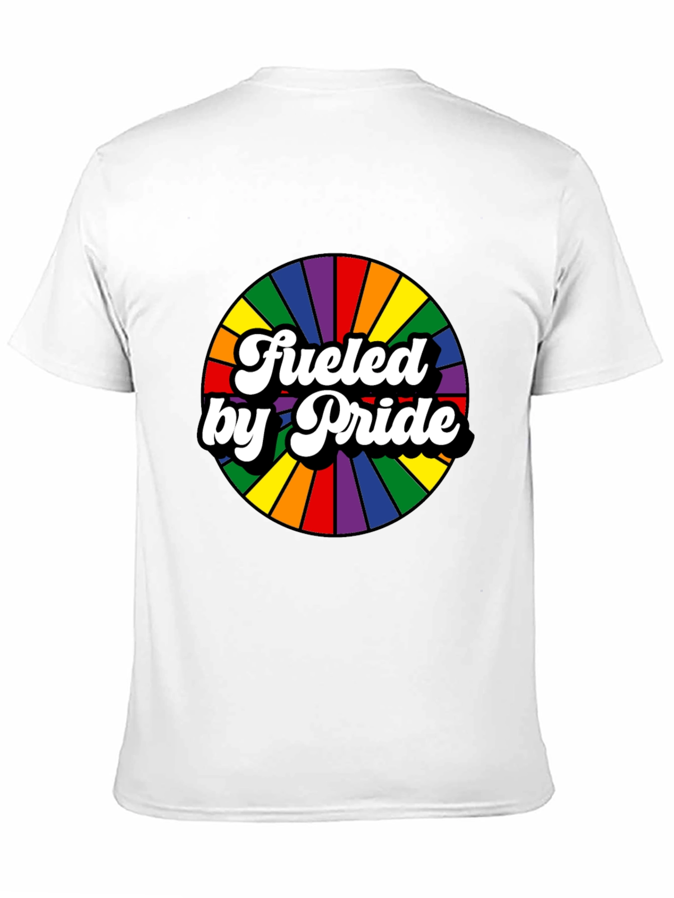 Fueled by Pride LGBTQ Rainbow T-Shirt