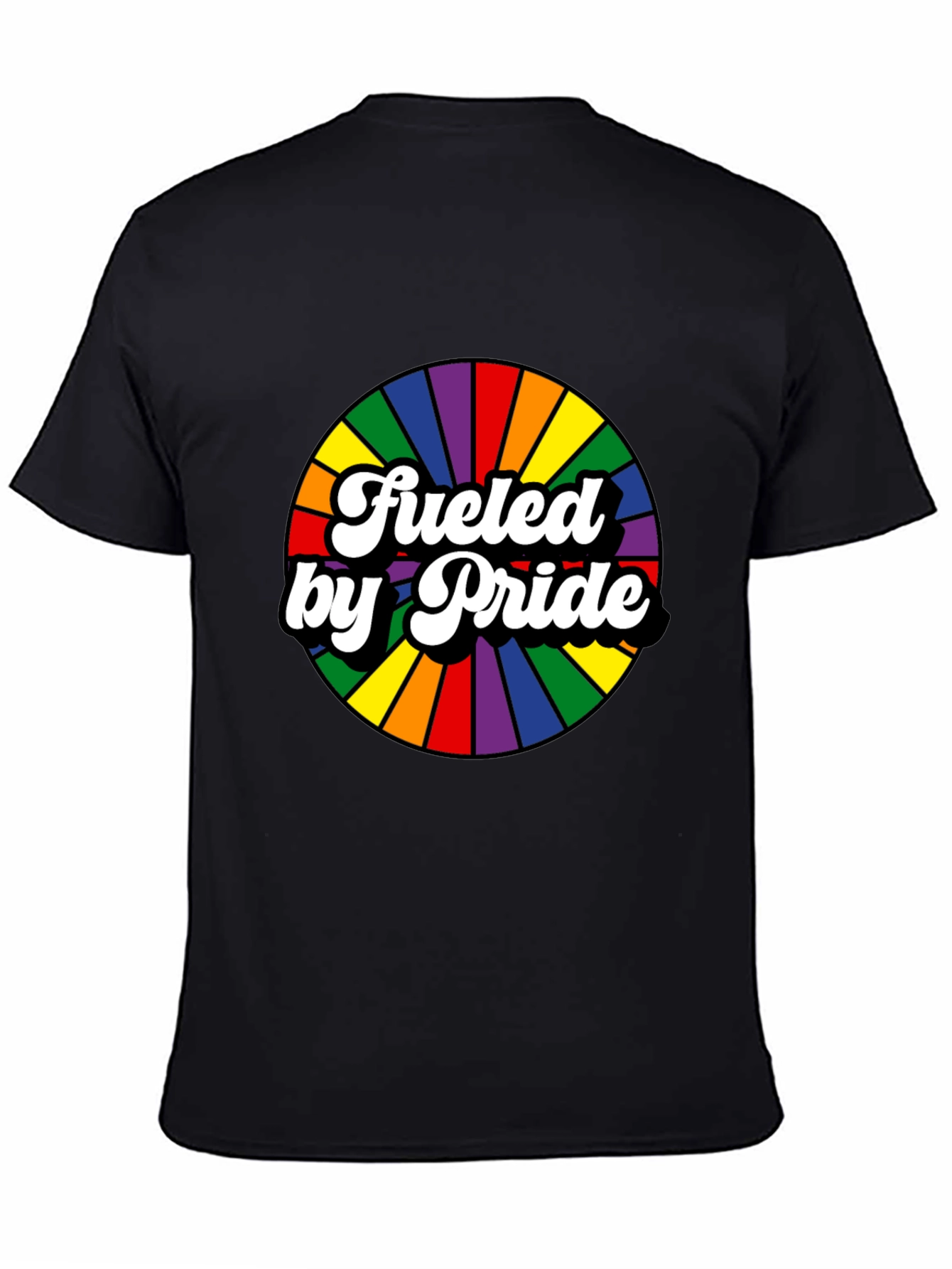 Fueled by Pride LGBTQ Rainbow T-Shirt