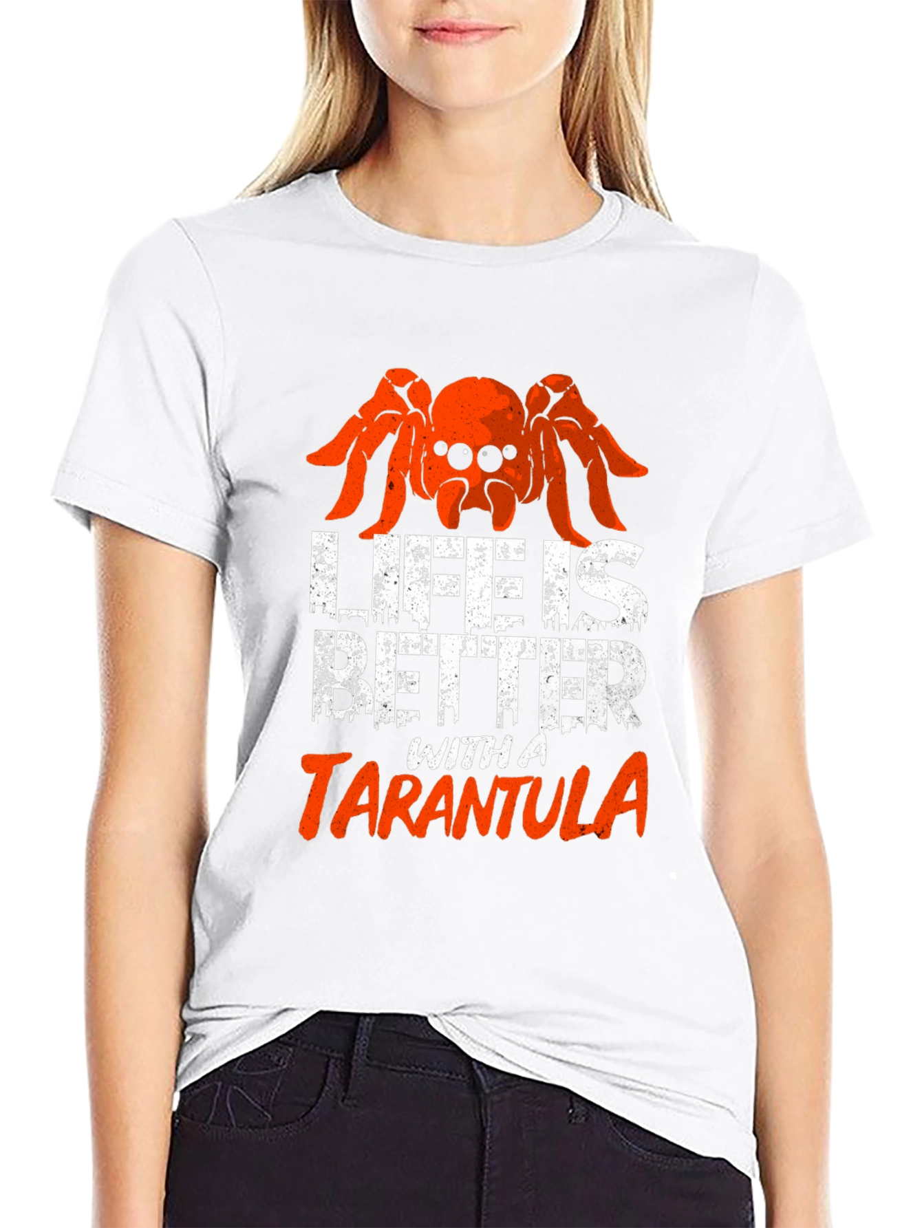 Life Is Better With A Tarantula Graphic T-Shirt