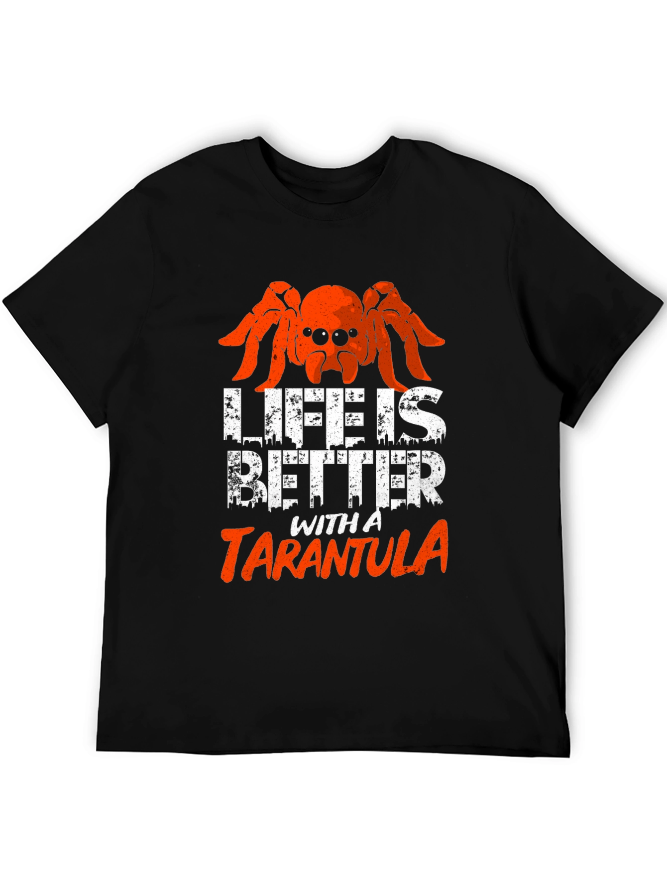 Life Is Better With A Tarantula Graphic T-Shirt