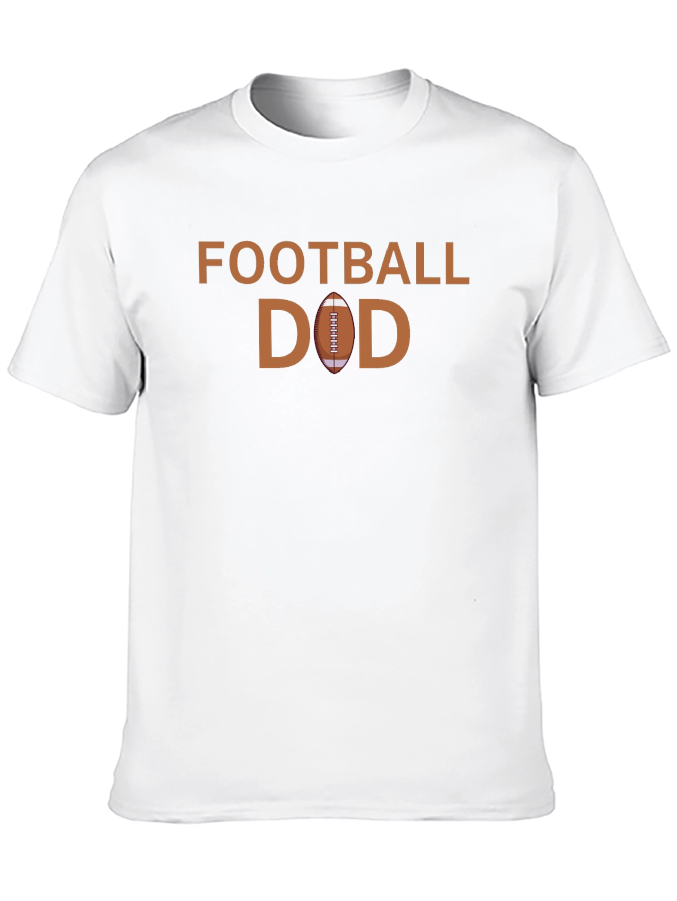 Football Dad Graphic T-Shirt - Black