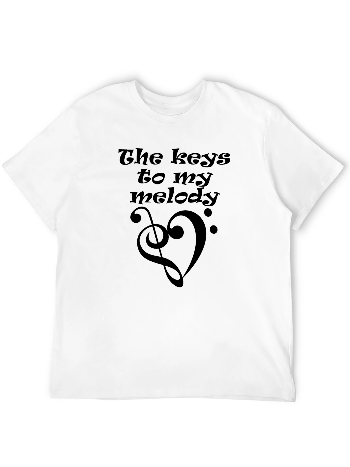The Keys to My Melody Graphic T-Shirt