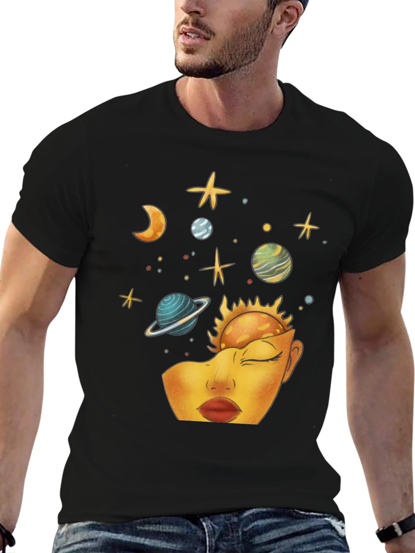 Celestial Mind T-Shirt - Universe Art Tee