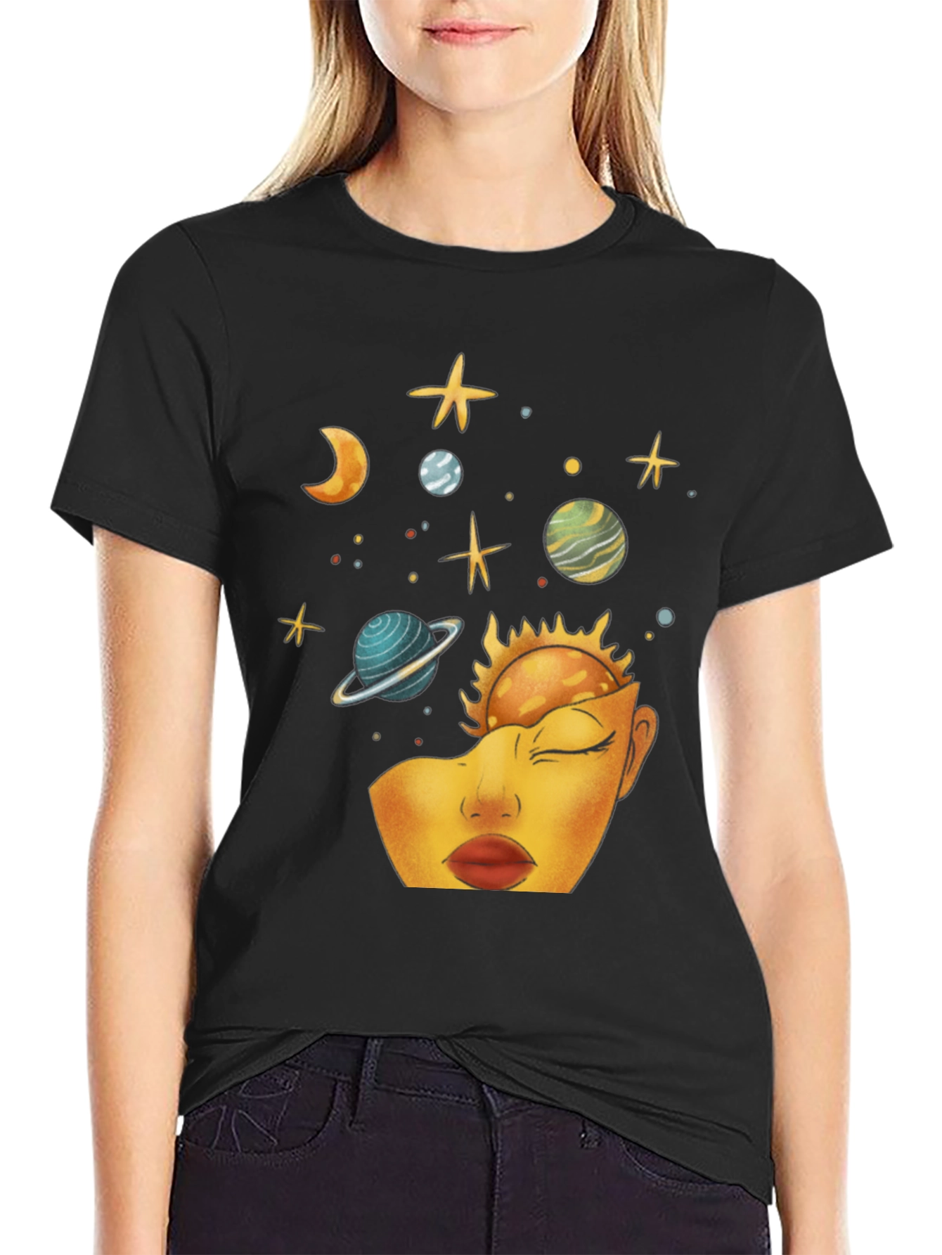 Celestial Mind T-Shirt - Universe Art Tee