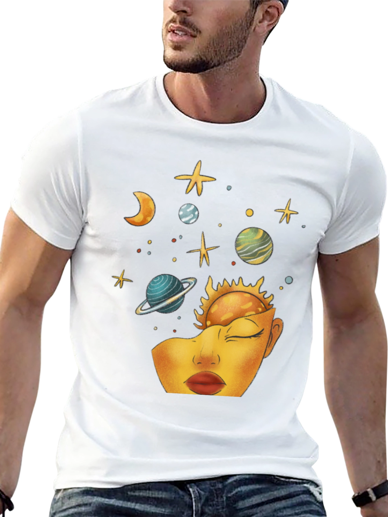 Celestial Mind T-Shirt - Universe Art Tee
