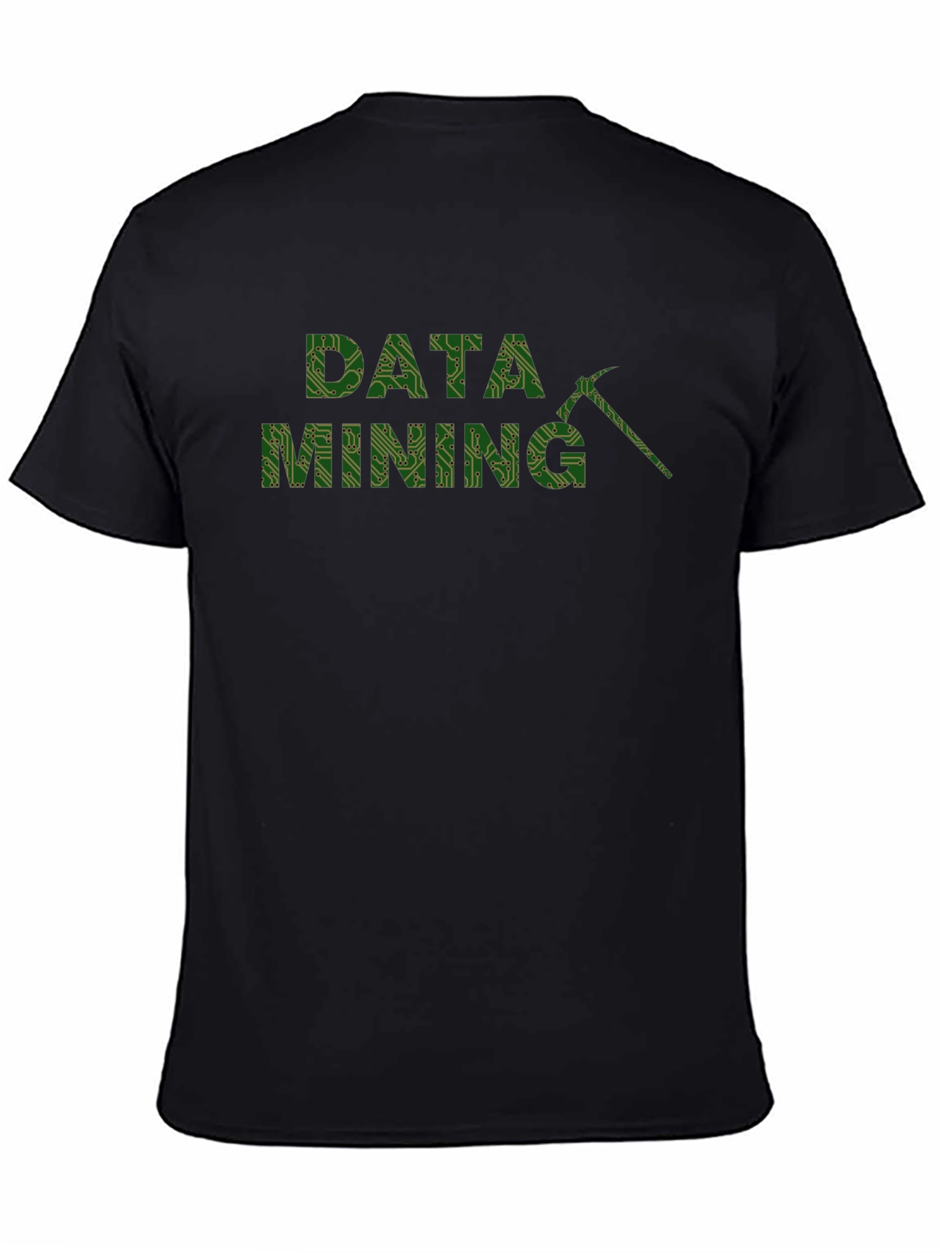 Data Mining Graphic Tee - Black