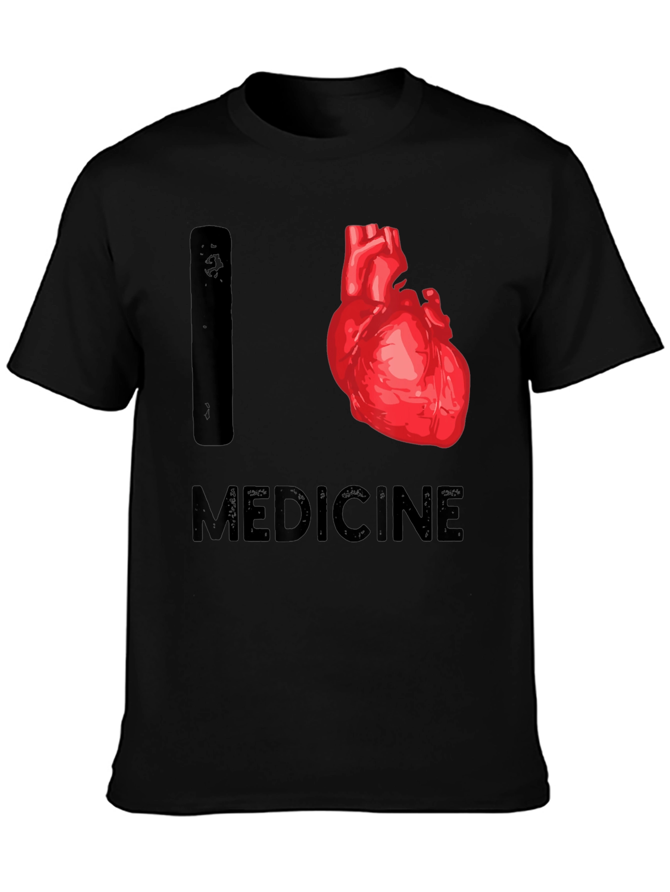 I Heart Medicine T-Shirt - Medical Theme Tee