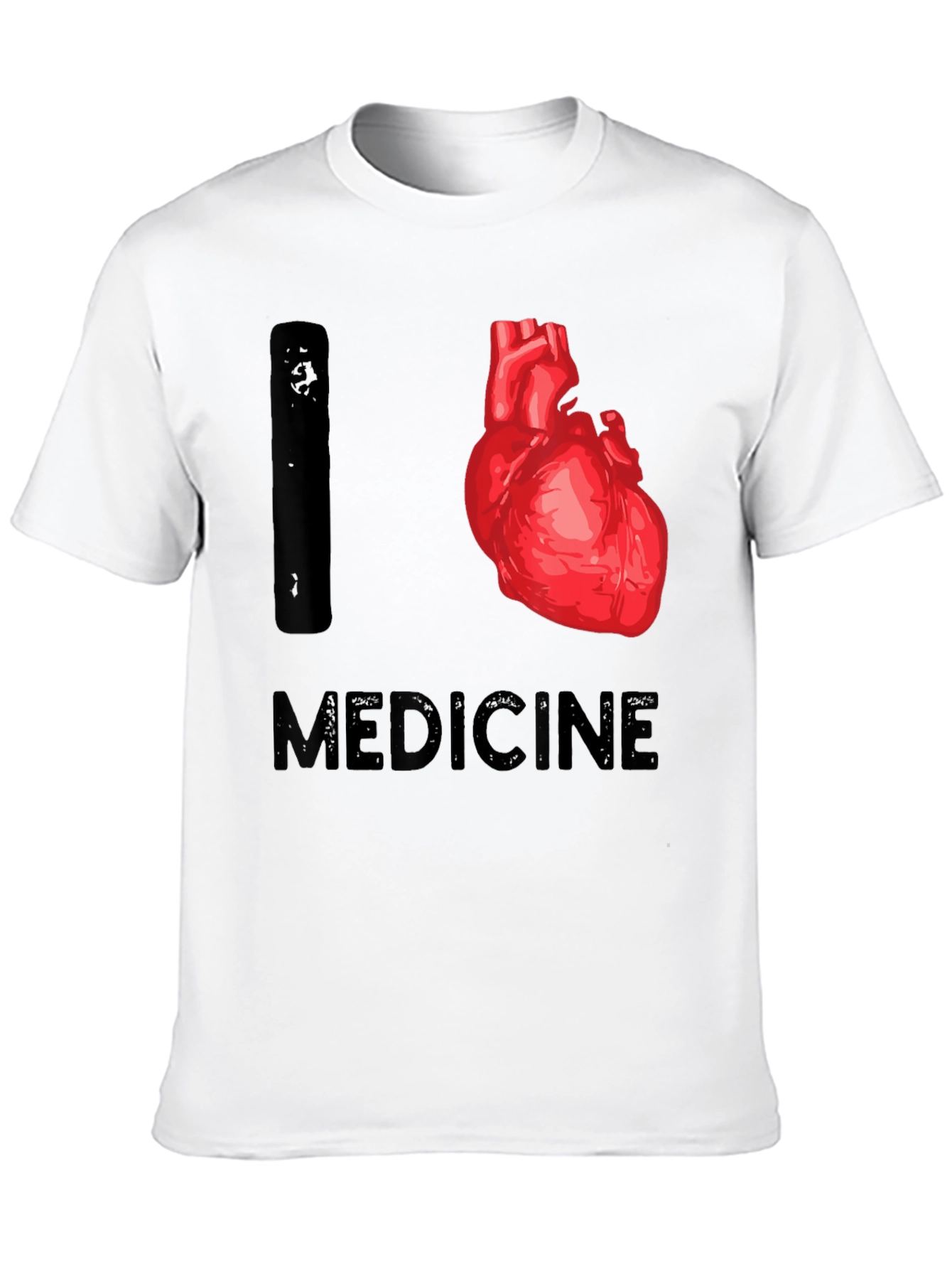 I Heart Medicine T-Shirt - Medical Theme Tee