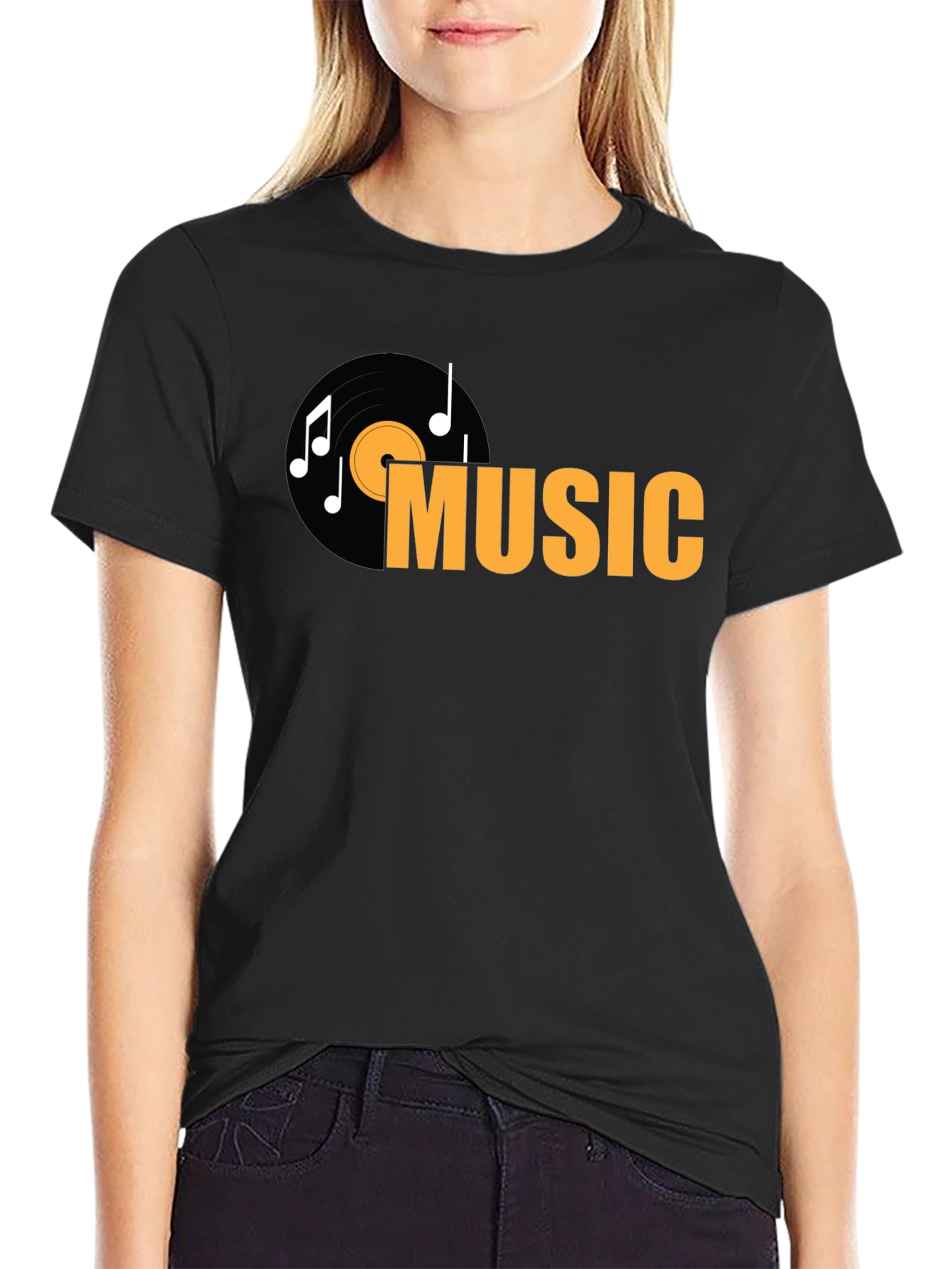 Music Vinyl Record Graphic T-Shirt