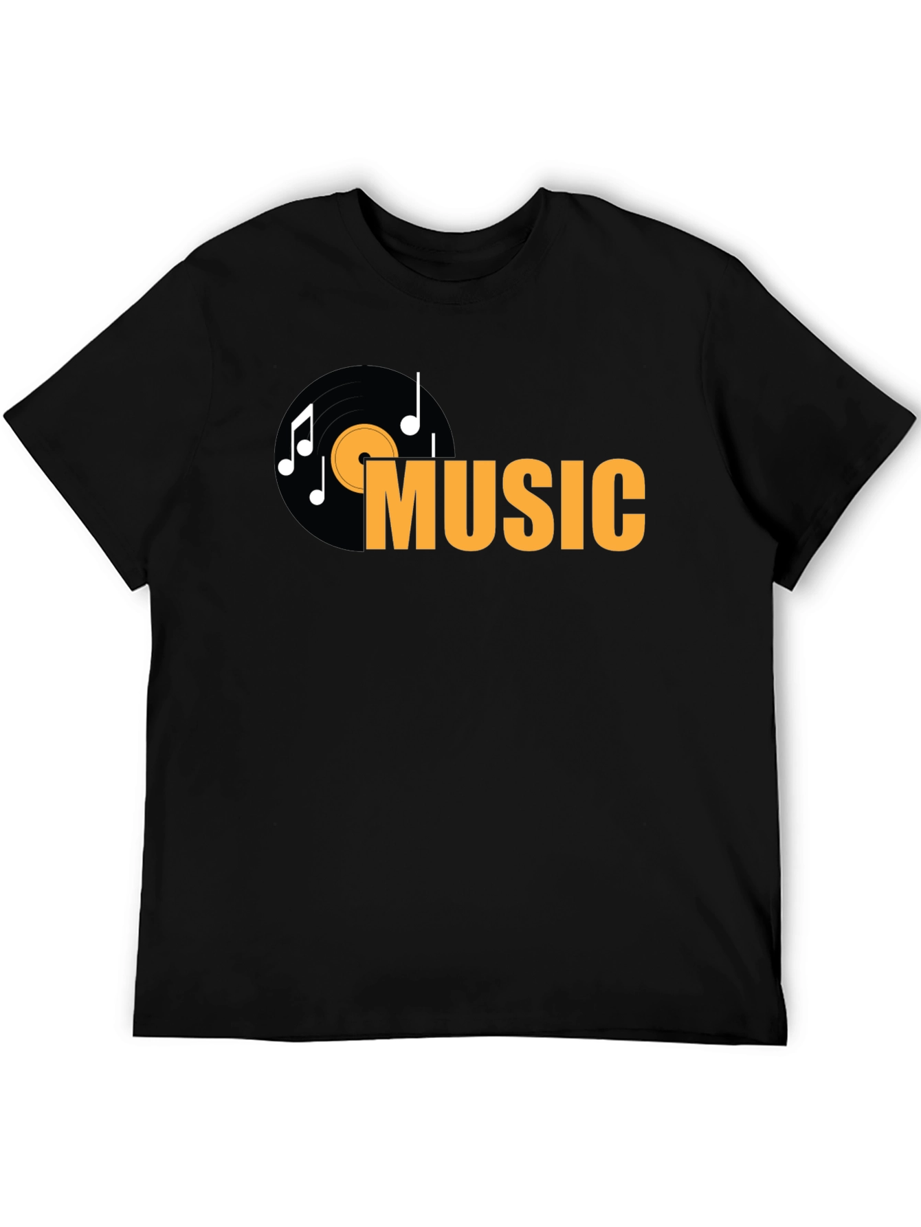 Music Vinyl Record Graphic T-Shirt