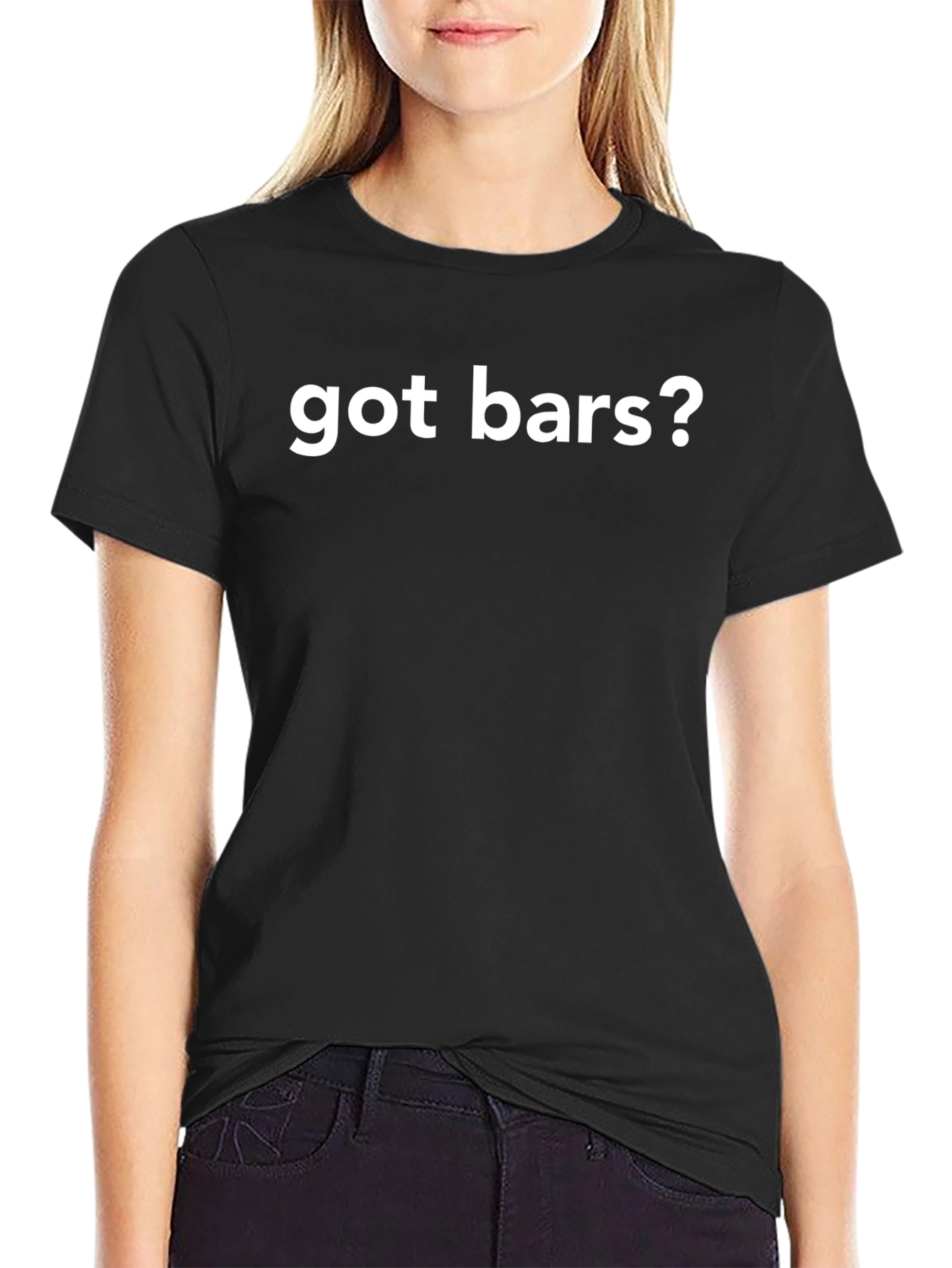 Got Bars? Funny Black T-Shirt
