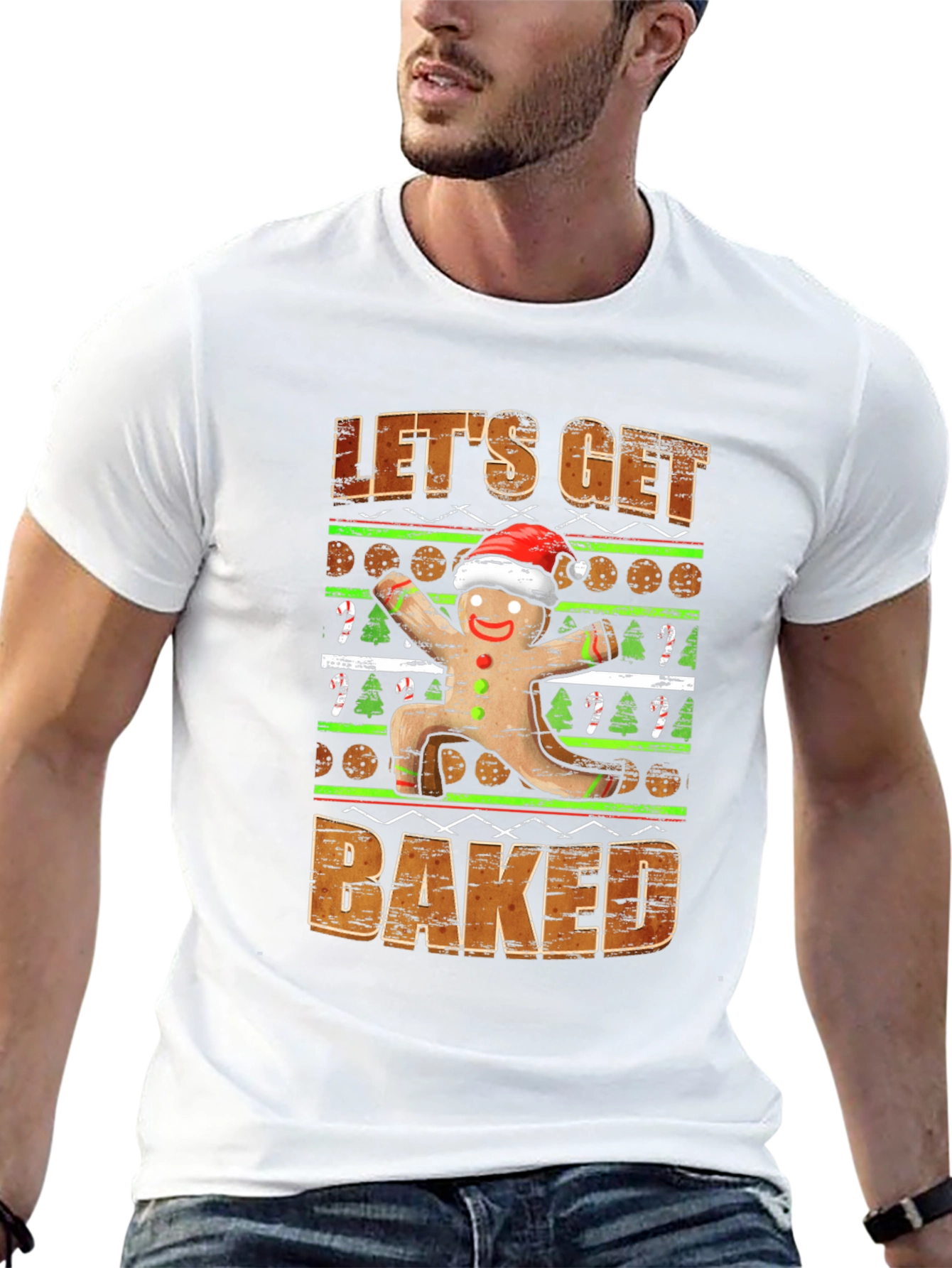 Lets Get Baked Gingerbread T-Shirt