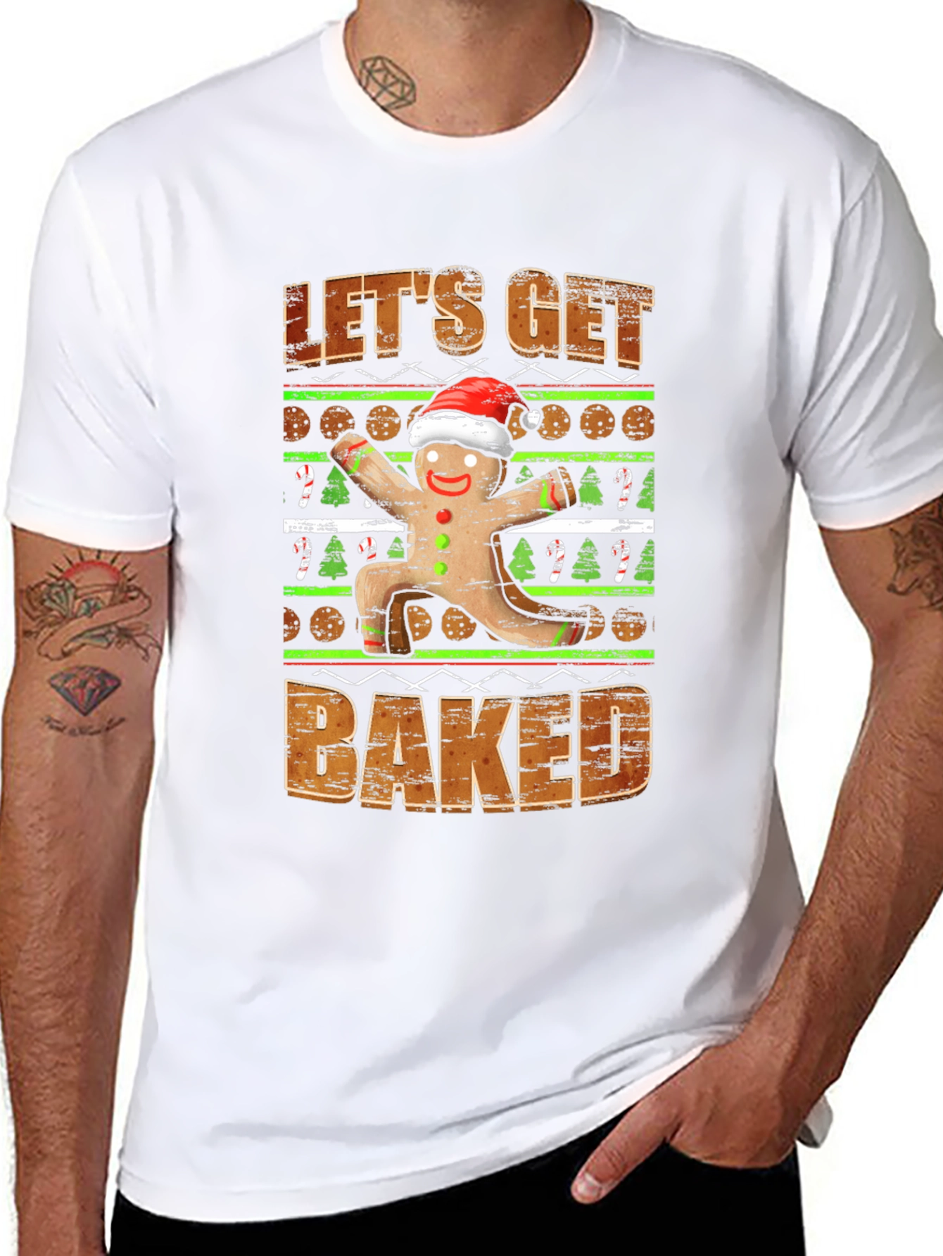 Lets Get Baked Gingerbread T-Shirt