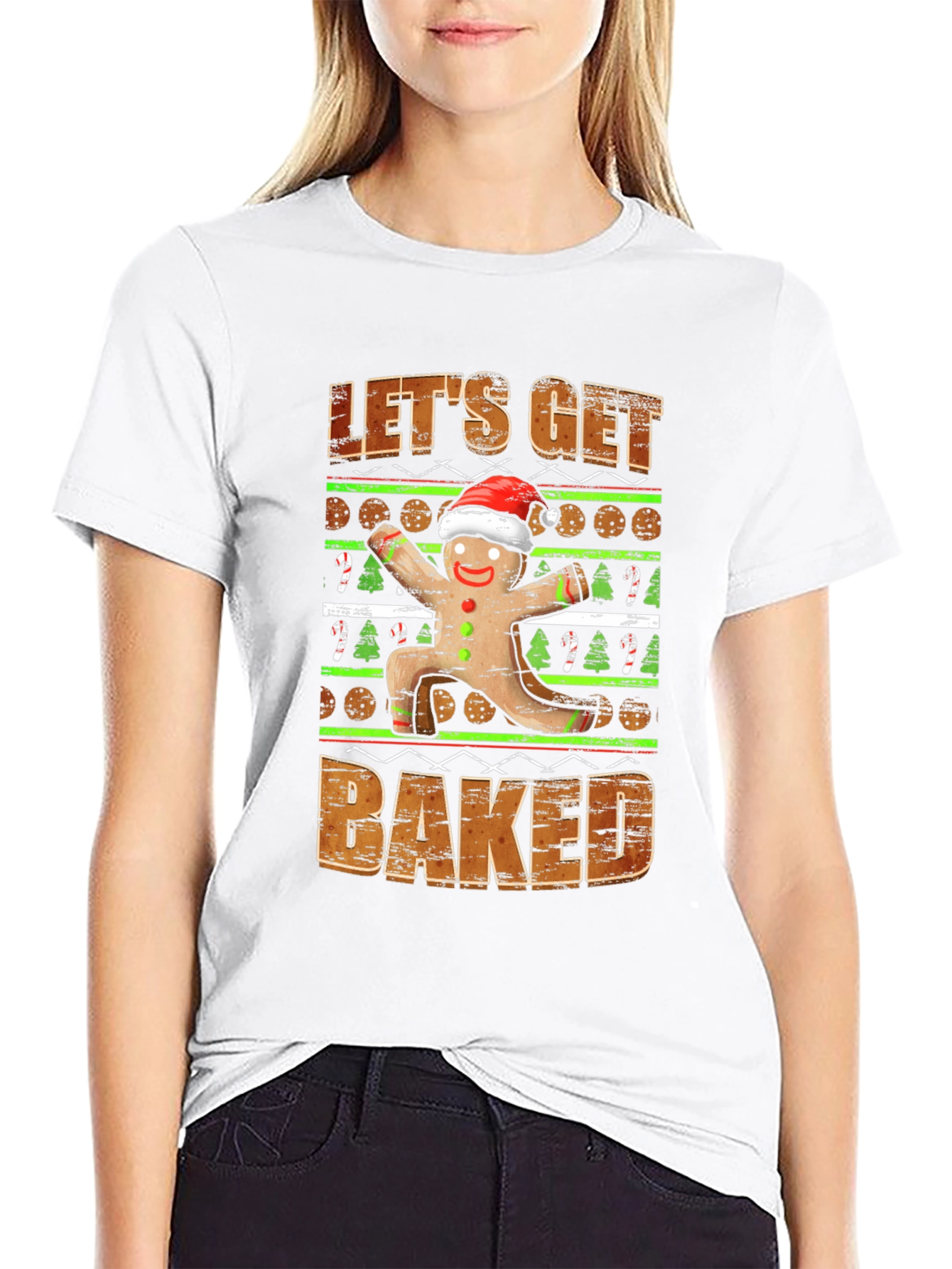 Lets Get Baked Gingerbread T-Shirt