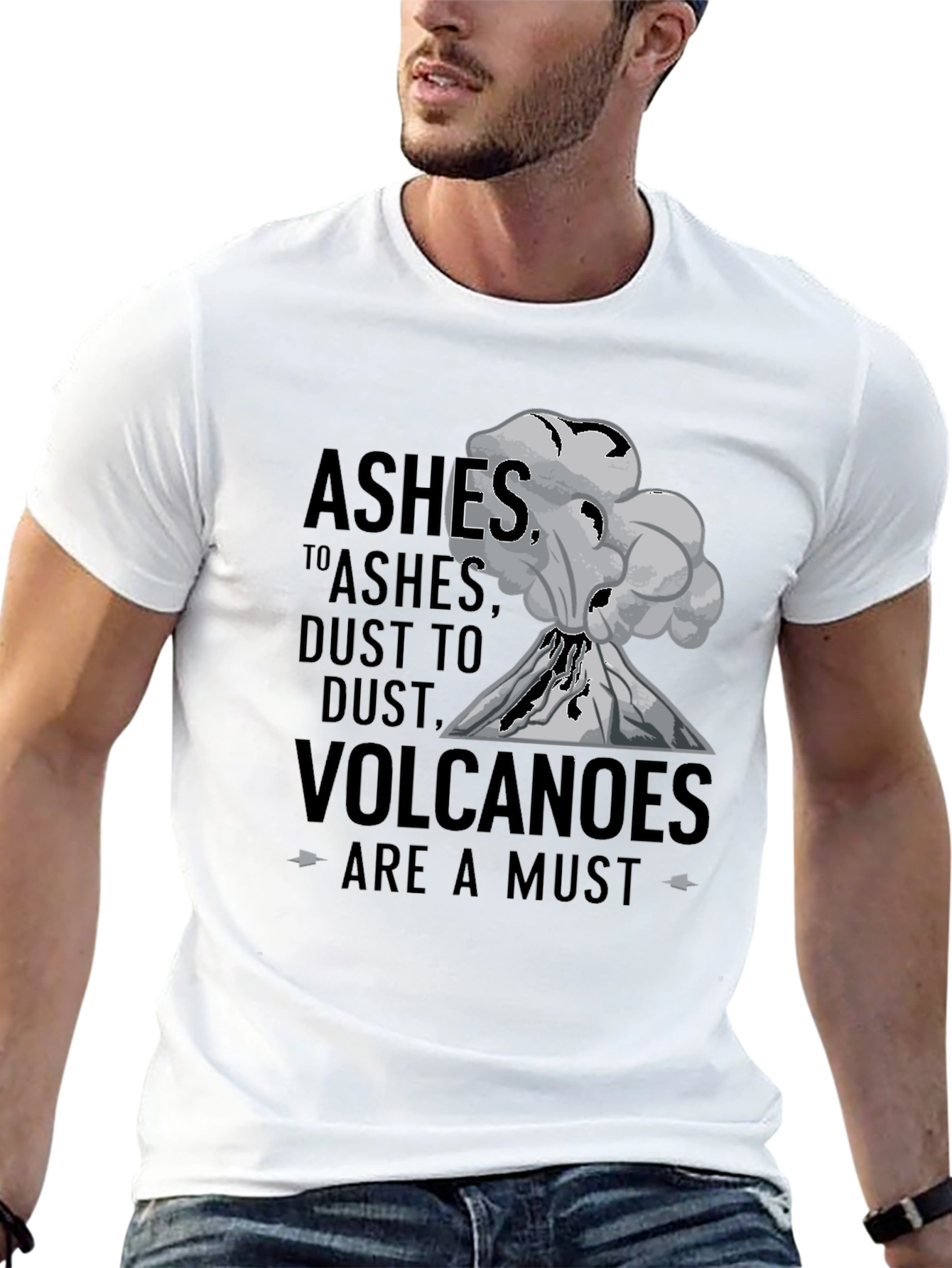 Ashes To Ashes Volcano T-Shirt