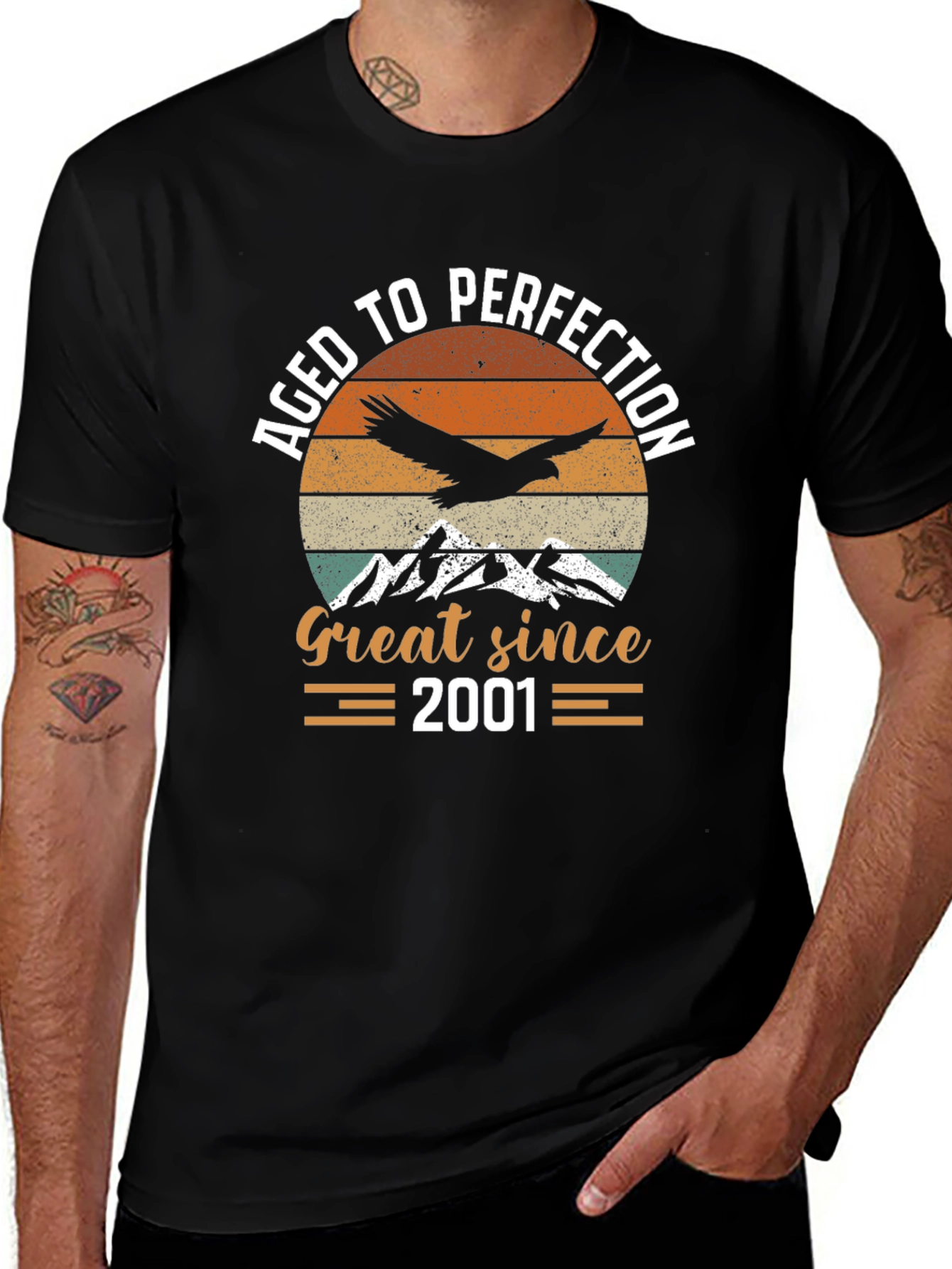 Aged To Perfection 2001 Graphic Tee