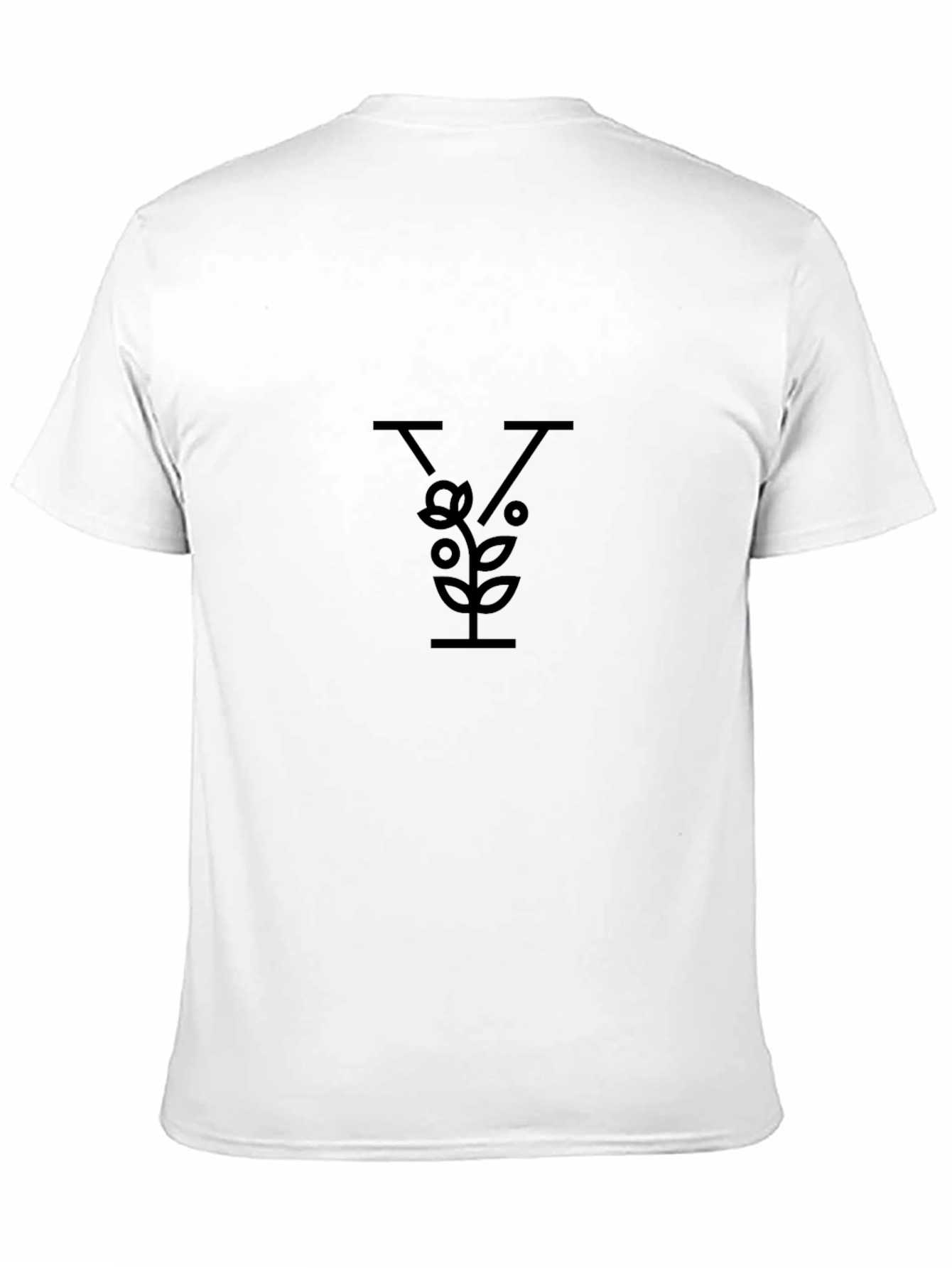 Botanical Letter Y Graphic Tee