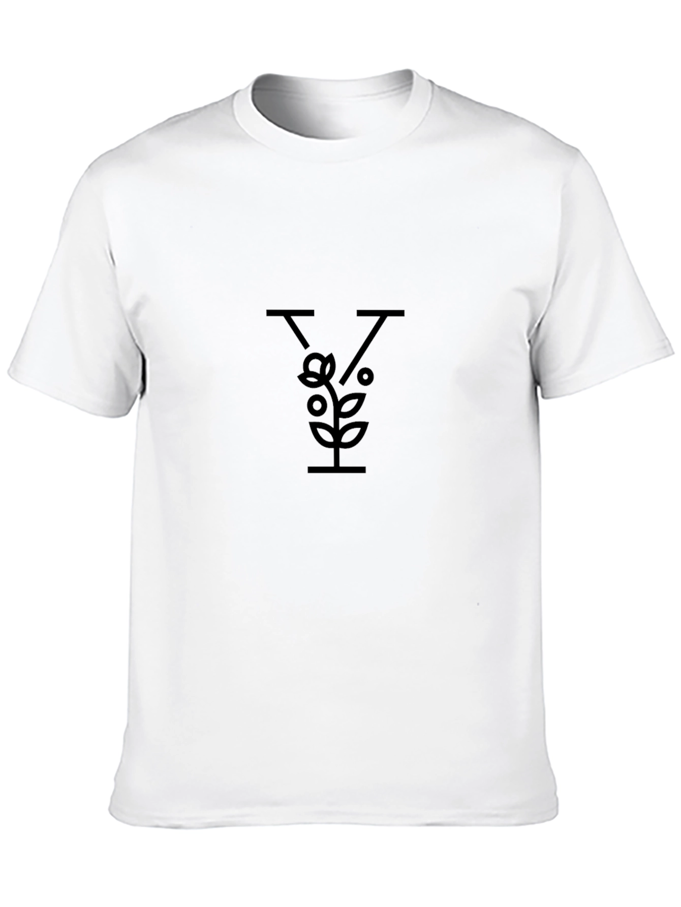 Botanical Letter Y Graphic Tee