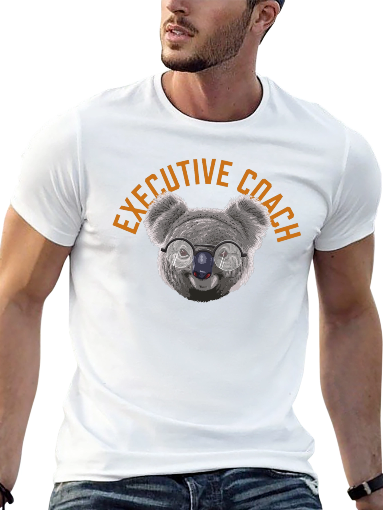 Executive Coach Koala Bear Graphic Tee