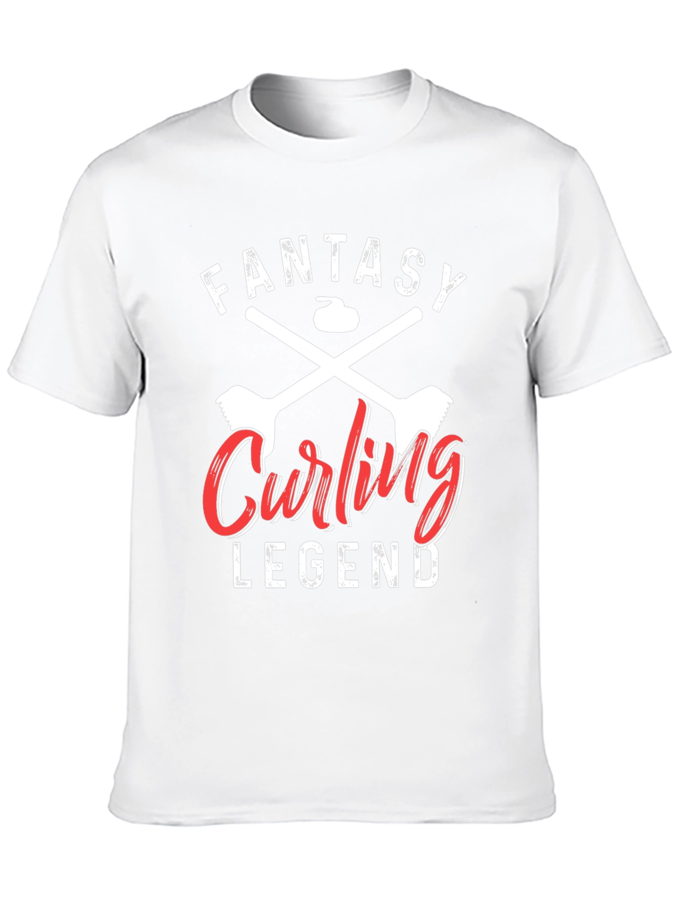 Fantasy Curling Legend Graphic T-Shirt