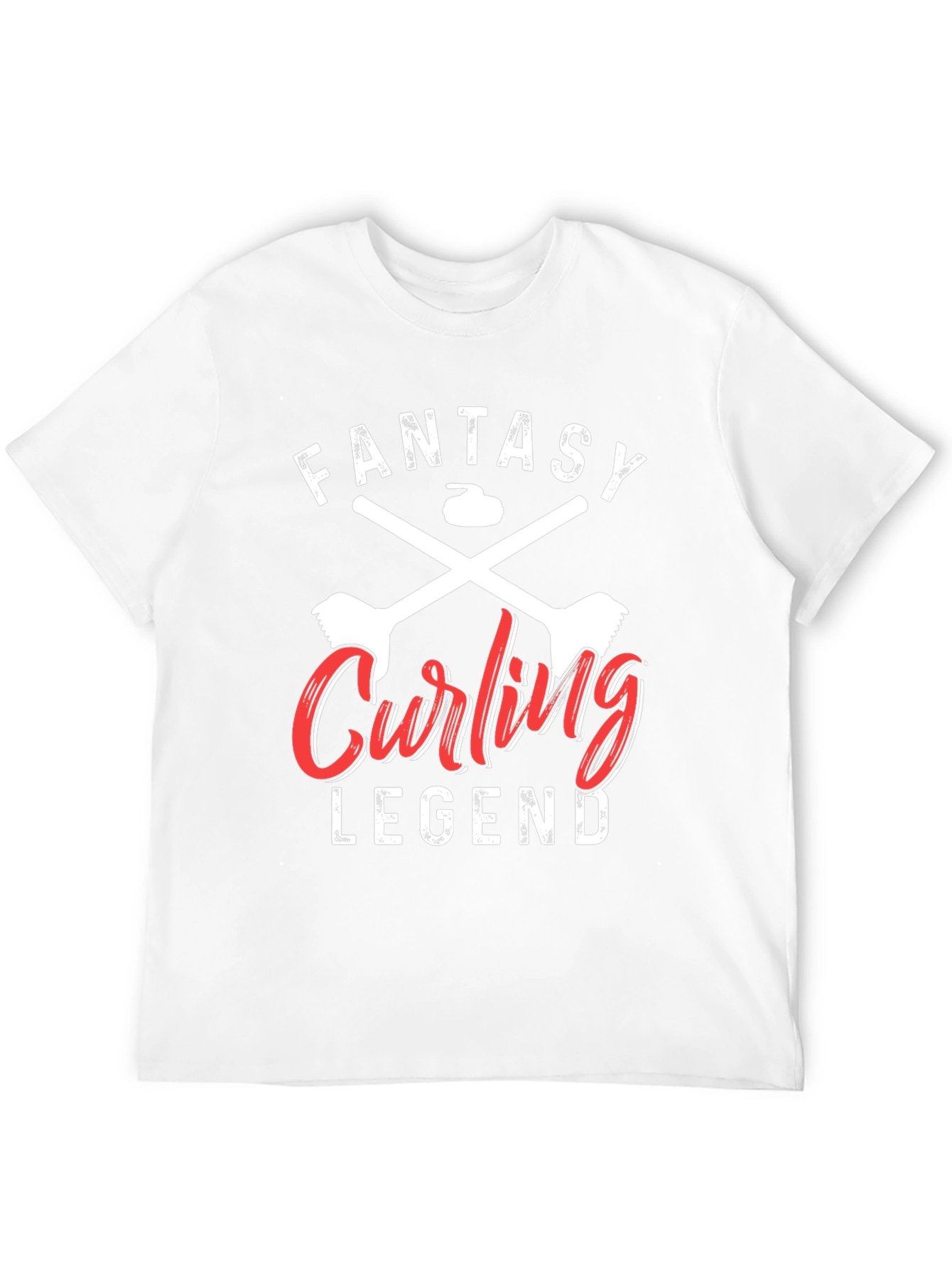 Fantasy Curling Legend Graphic T-Shirt