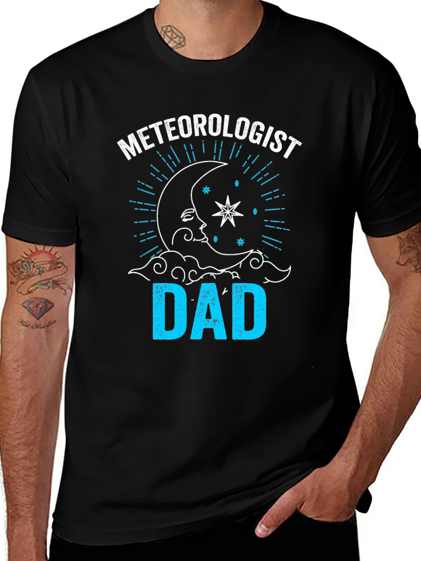 Meteorologist Dad T-Shirt Funny Weather Tee